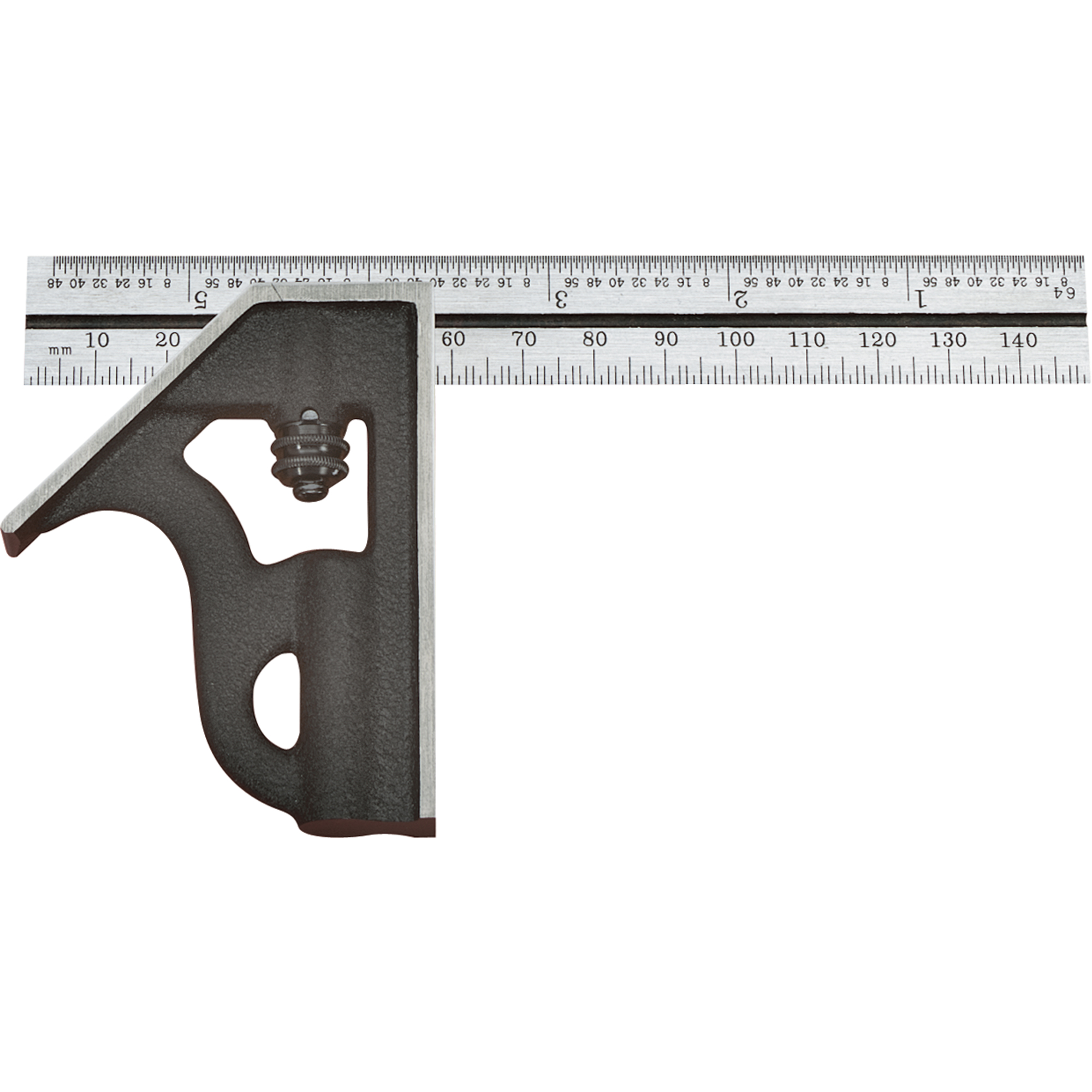 Ensembles d'équerres pour étudiants, 150 mm lo, 0,5 mm Graduations, Acier, Ordinaire