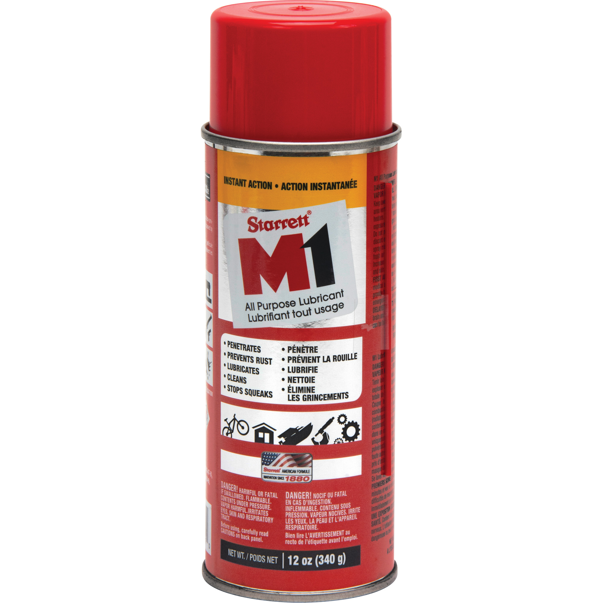 Huile M1, 12 oz, Canette aérosol