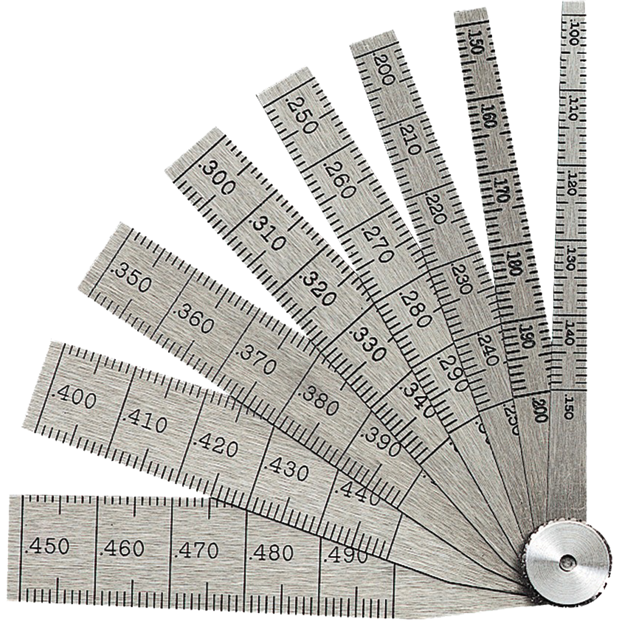 Jauge conique, 0,1" - 0,5" Portée