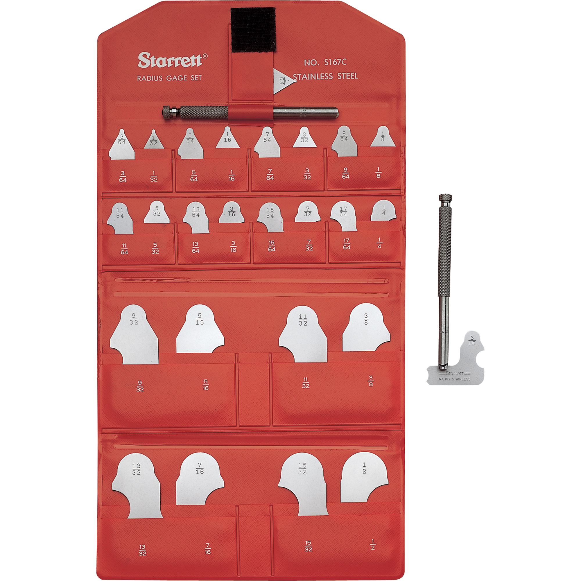 Jauge de rayon individuel
