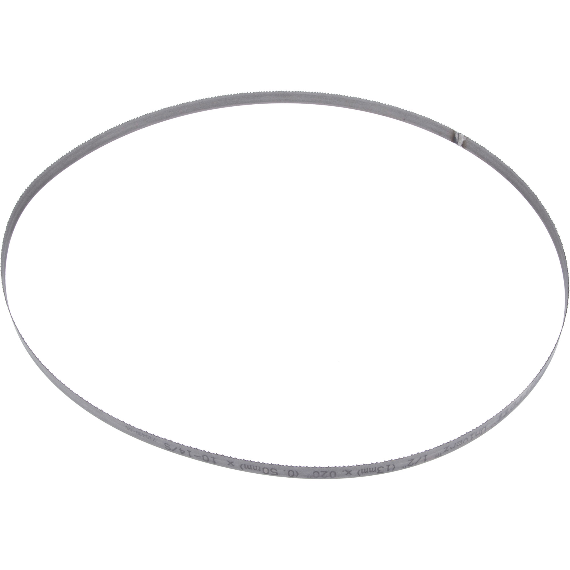 Lame de scie à ruban portable UniverzMC, Bimétal, 44-7/8" lo x 1/2" la x Épaisseur 0,020", 10-14 dents par pouce