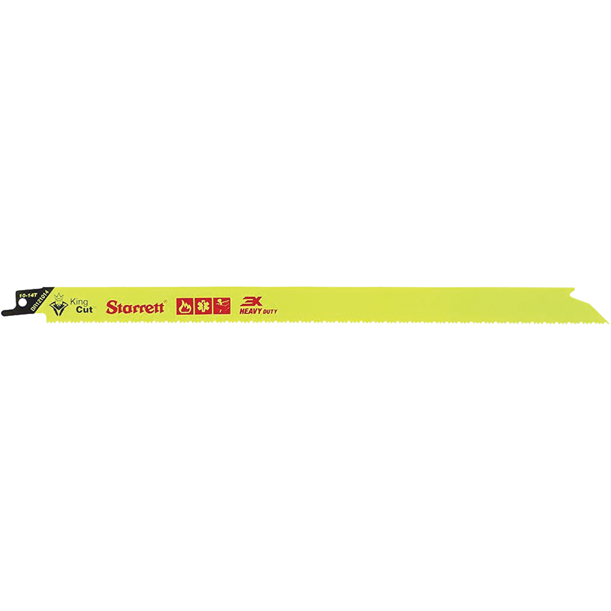 Lames de scie alternative pour incendie, sauvetage & démolition King CutMC, Bimétal, 10-14 Dents par pouce, 12" lo x 3/4" la
