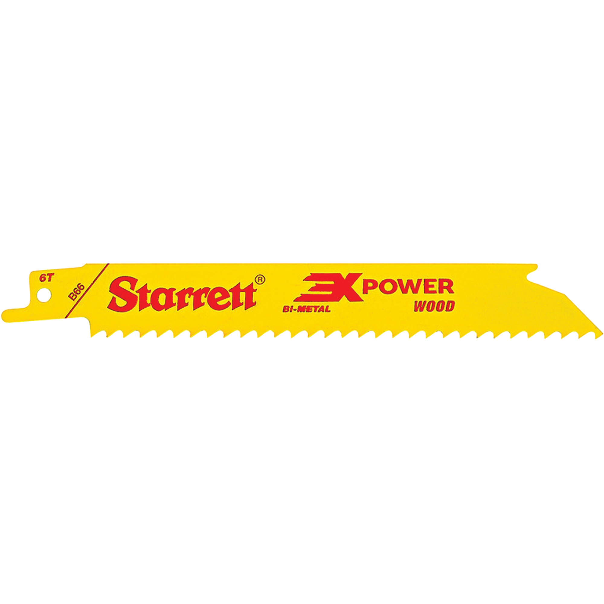 Lames droites pour scies alternatives FastcutMC, Bimétal, 6 Dents par pouce, 6" lo x 3/4" la