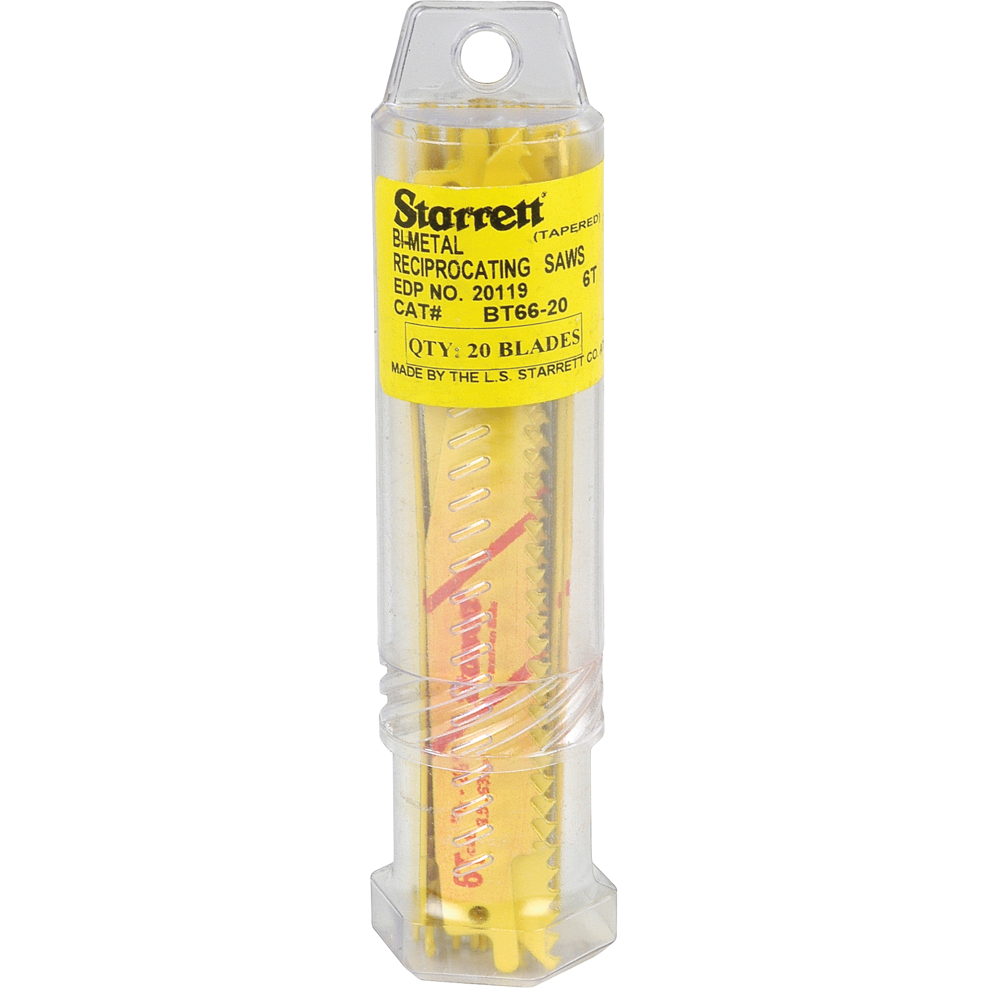 Lames droites pour scies alternatives FastcutMC, Bimétal, 6 Dents par pouce, 6" lo x 3/4" la