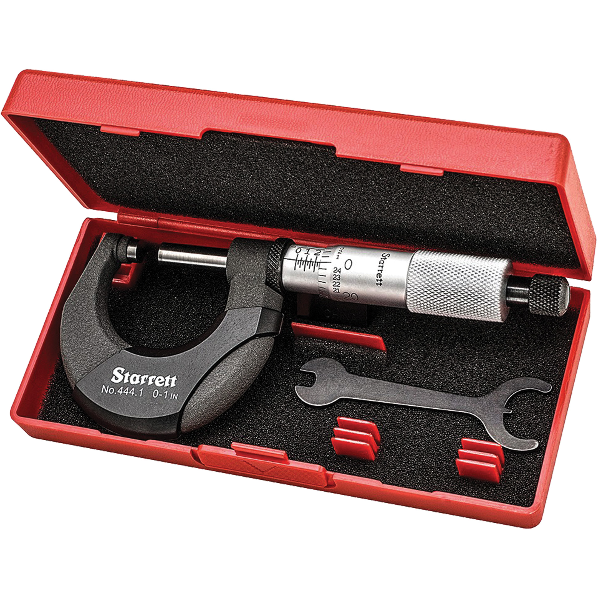 Micromètre extérieur, Avec arrêt à cliquet, 0" - 1" – Image 2