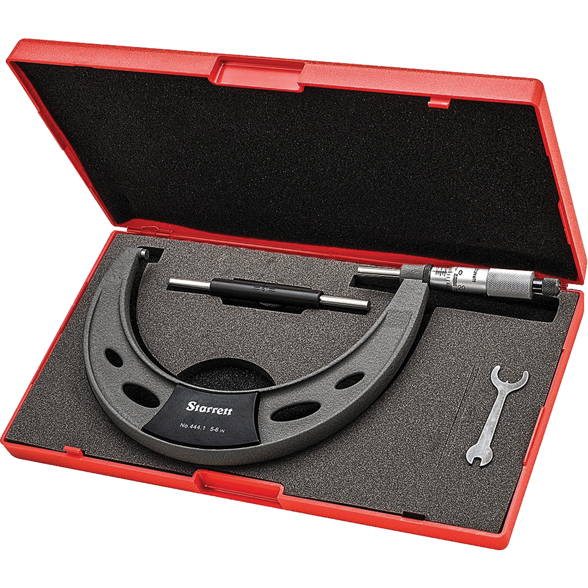 Micromètre extérieur, Avec arrêt à cliquet, 5" - 6" – Image 2