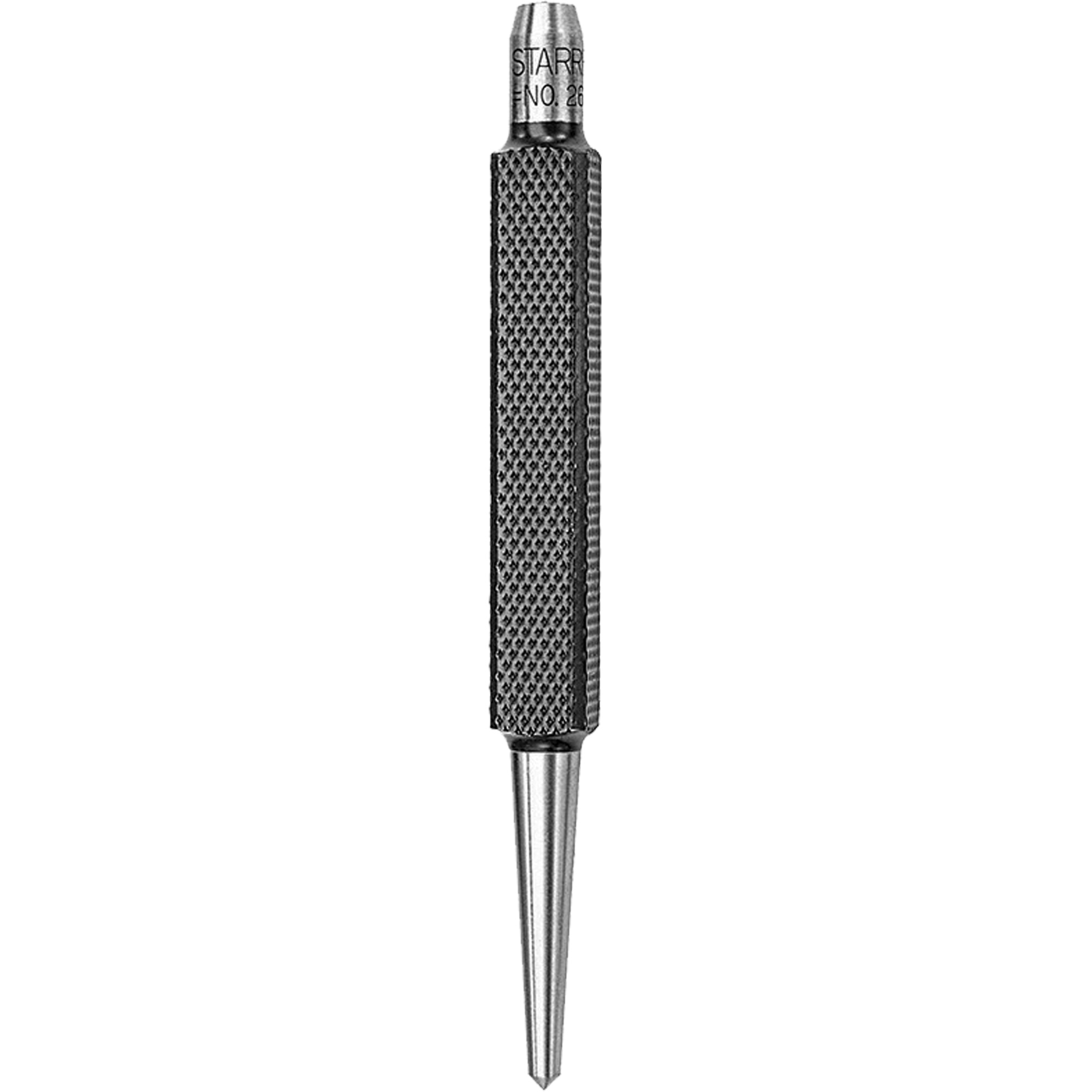 Pointeau à centrer à tige carrée, 1/8" dia., 3/8" Épaisseur de la lame, 4" lo.