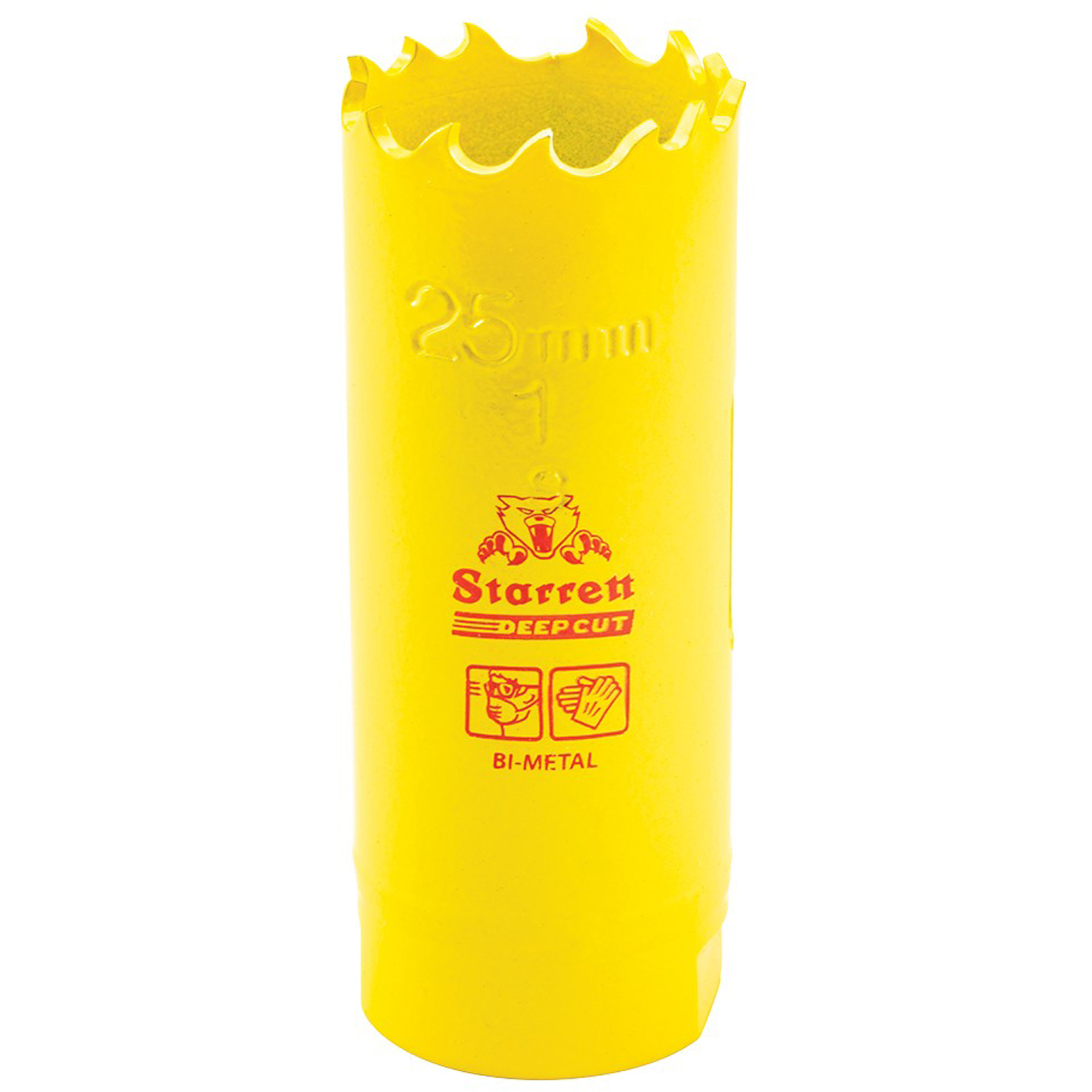 Scie à cloche bimétal 1", 1", Profondeur de la coupe 2", Bimétal