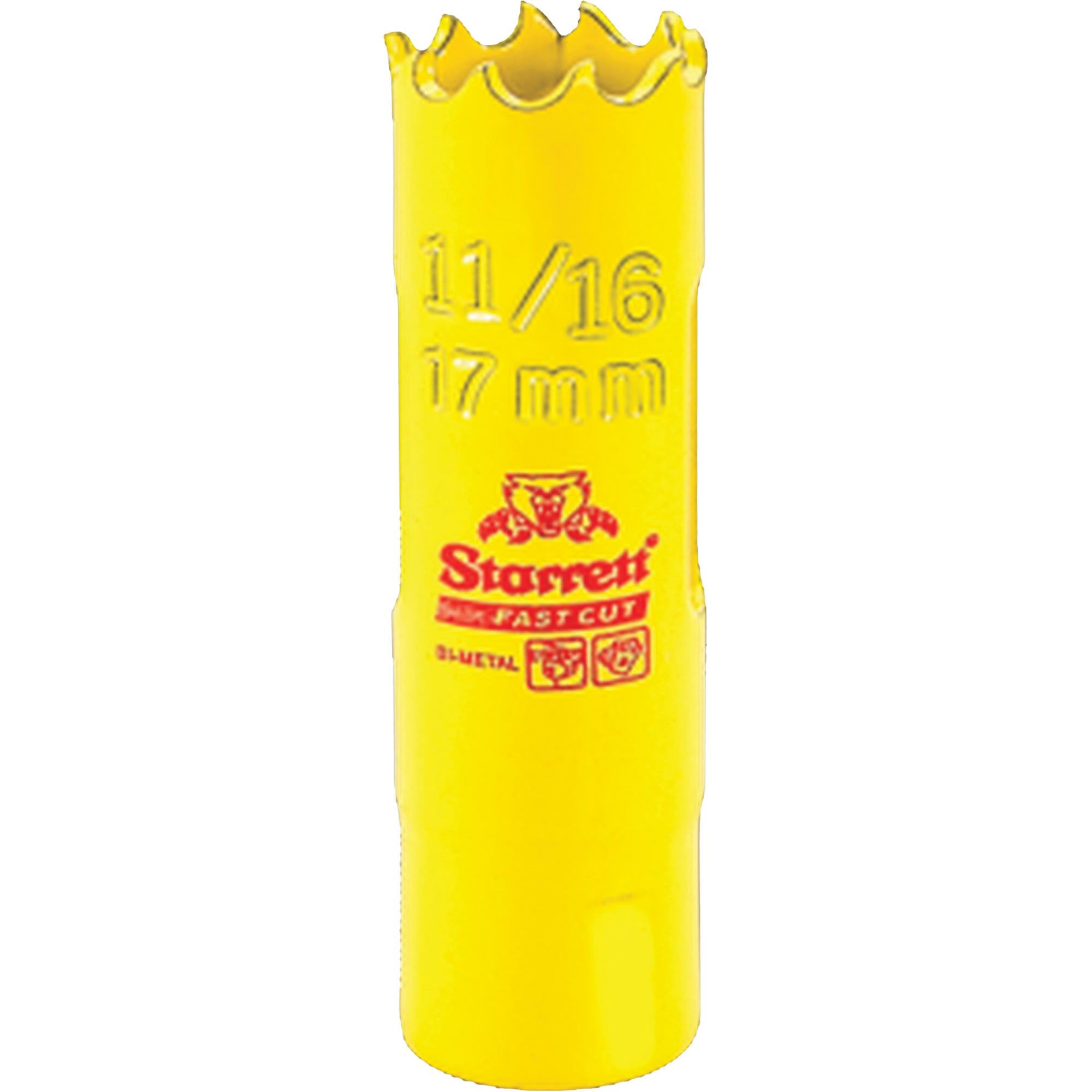 Scie à cloche bimétal - 11/16", 11/16", Profondeur de la coupe 1-5/8", Bimétal