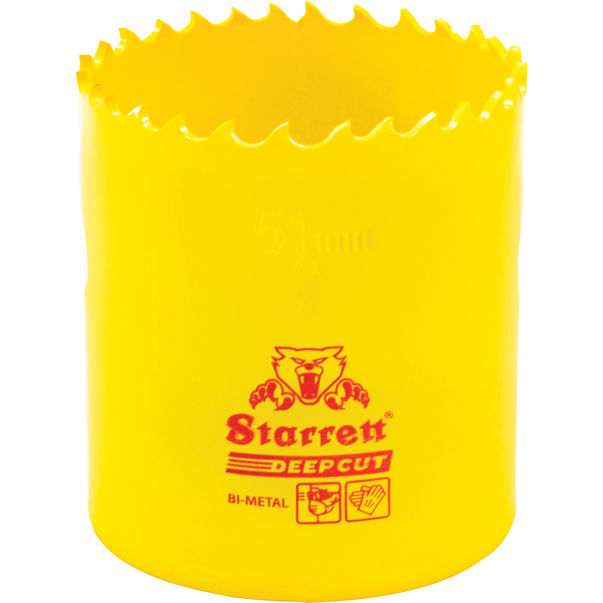 Scie à cloche bimétal 2", 2", Profondeur de la coupe 2", Bimétal