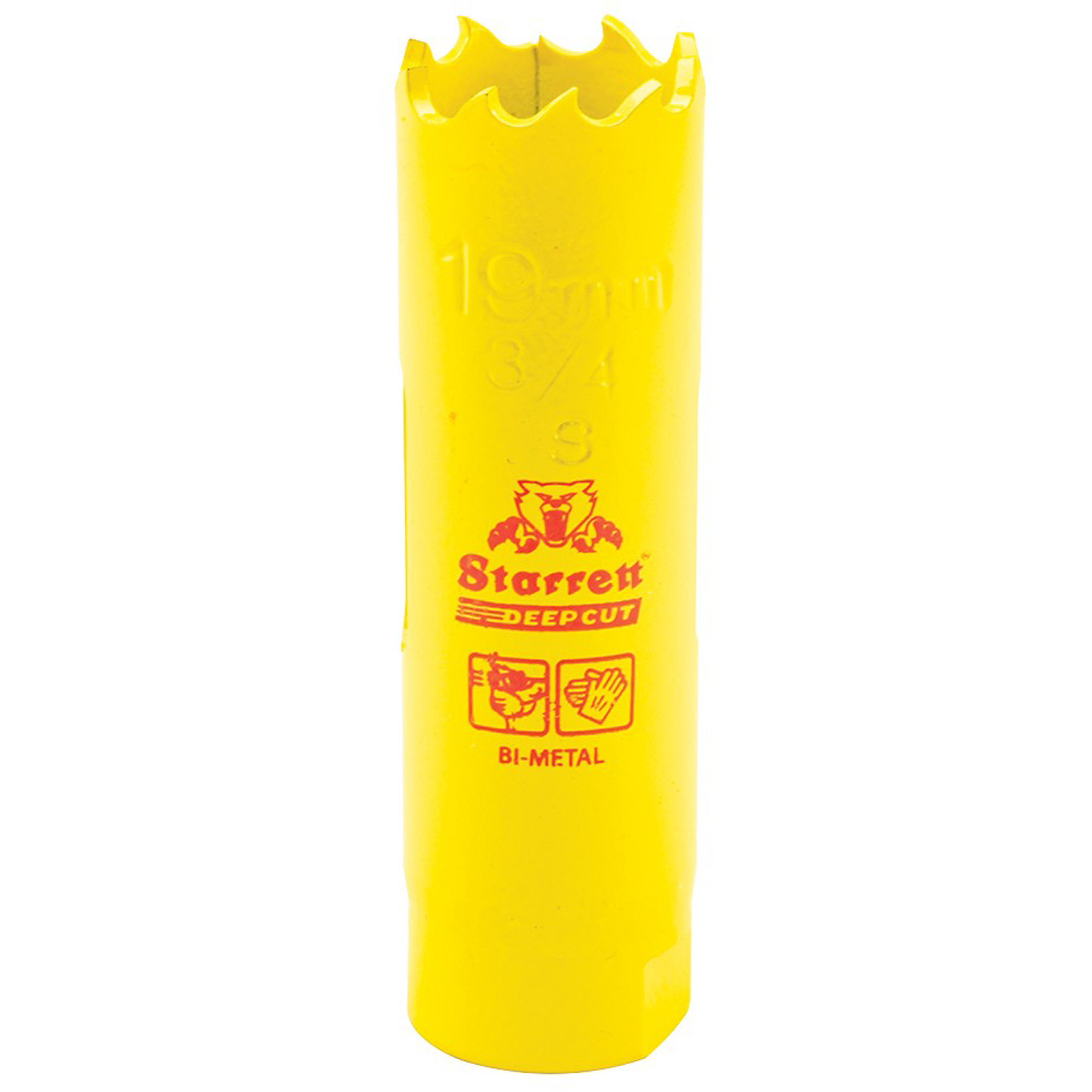 Scie à cloche bimétal 3/4", 3/4", Profondeur de la coupe 2", Bimétal