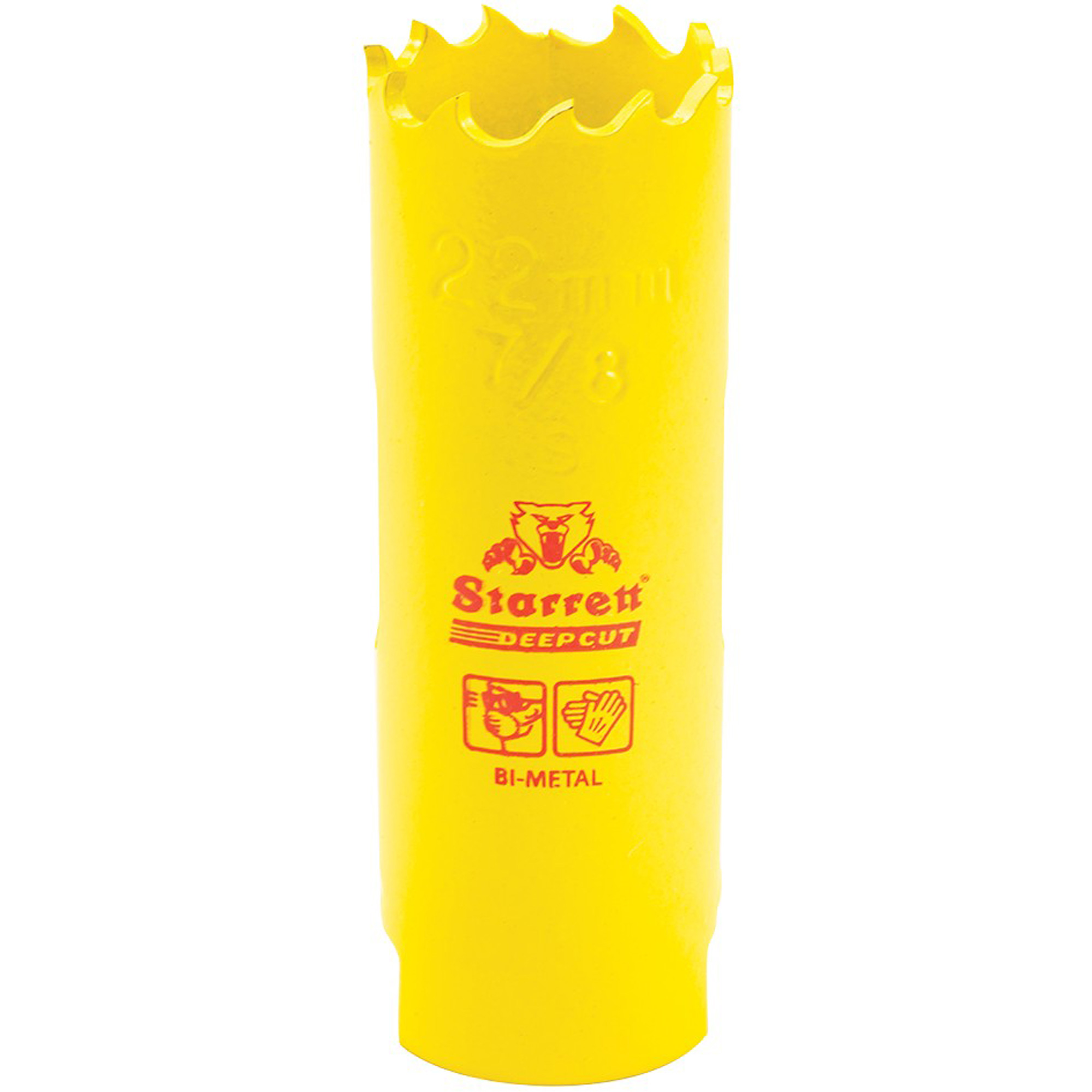 Scie à cloche bimétal 7/8", 7/8", Profondeur de la coupe 2", Bimétal