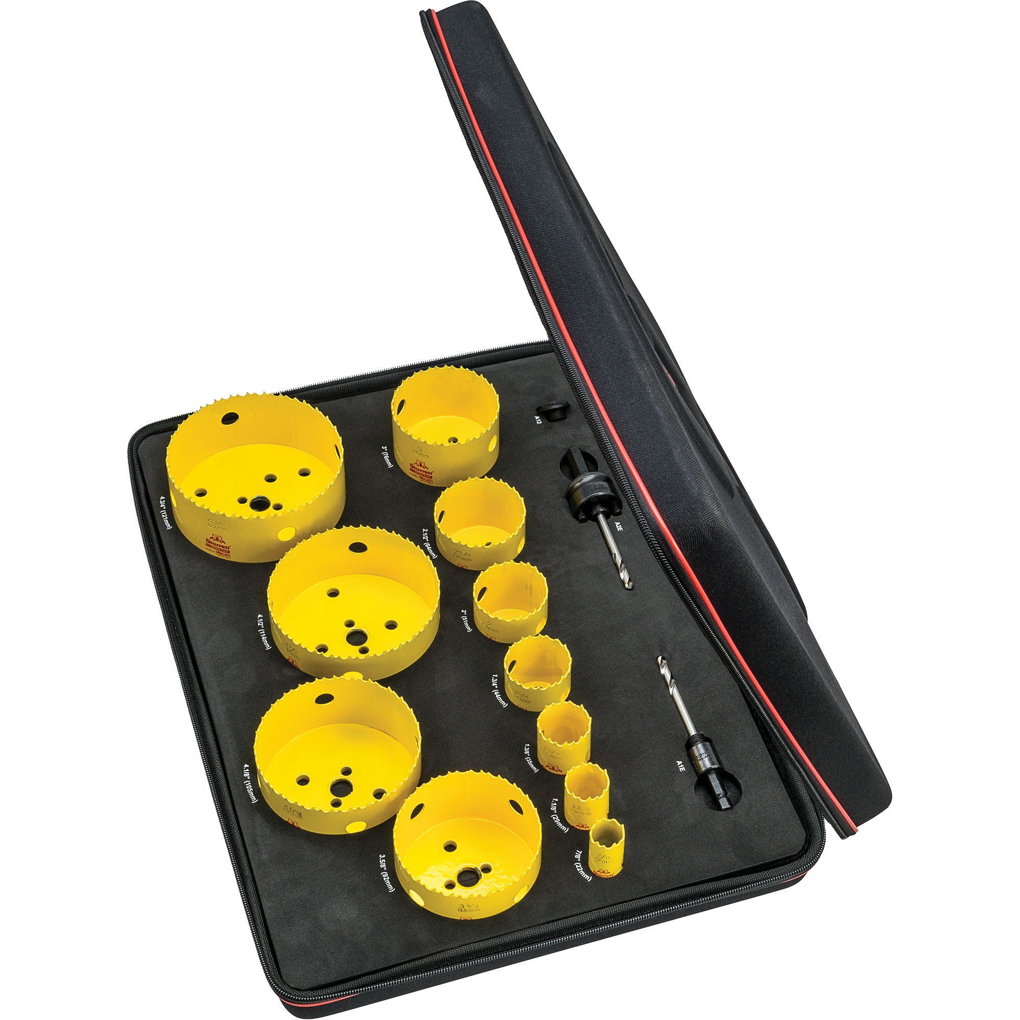 Trousse de scie cloche pour électricien, 14 morcea