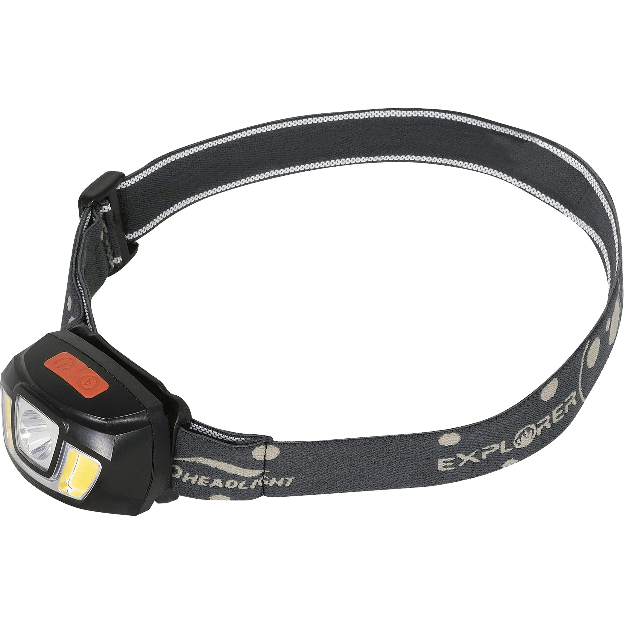 JUHL-250 Lampe frontale DMS XPG, DEL, 250 lumens, 3 hres de fonctionnement, piles Rechargeable