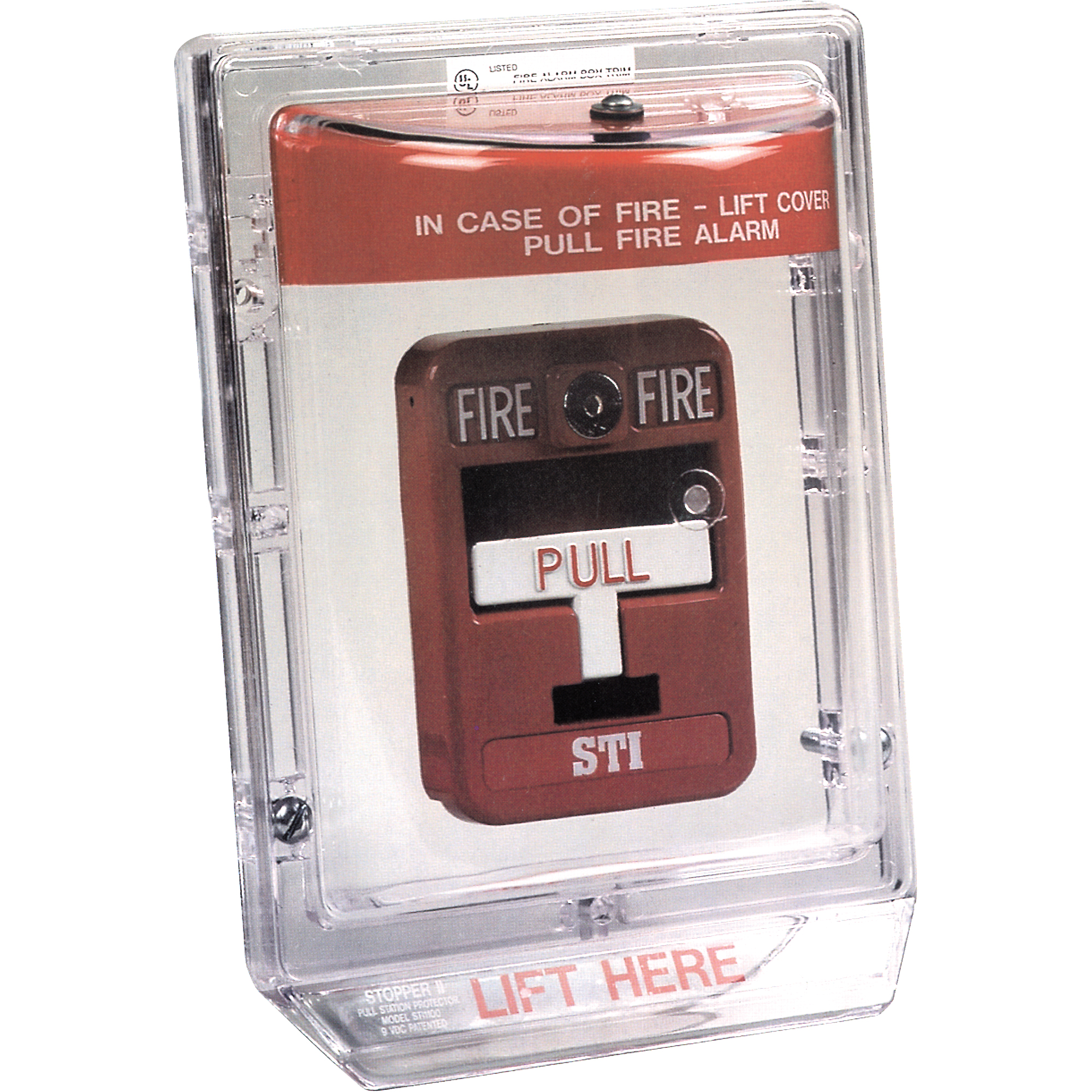 Couvercles pour alertes d'incendie - couvercles pour alertes intérieures StopperMD II, En surface