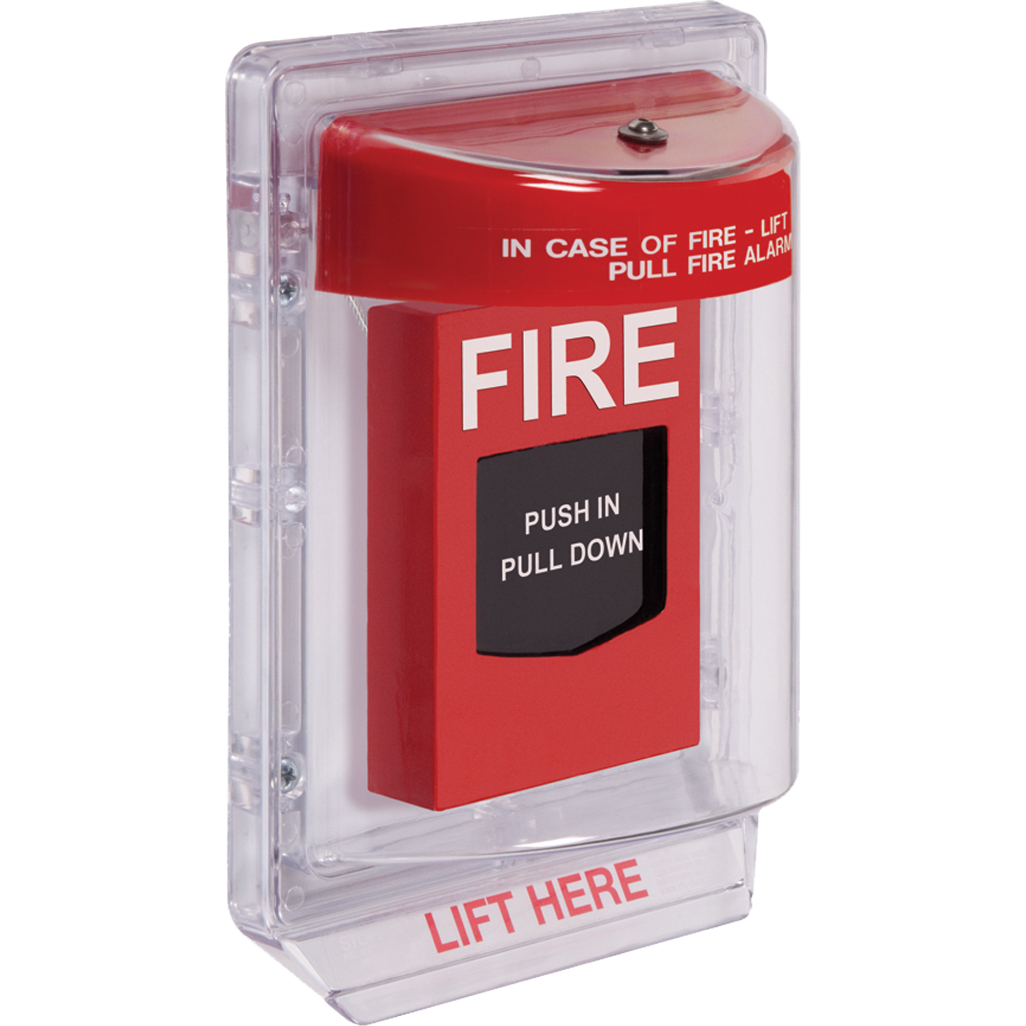 Couvercles pour alertes d'incendie - couvercles pour alertes intérieures StopperMD II, Encastré