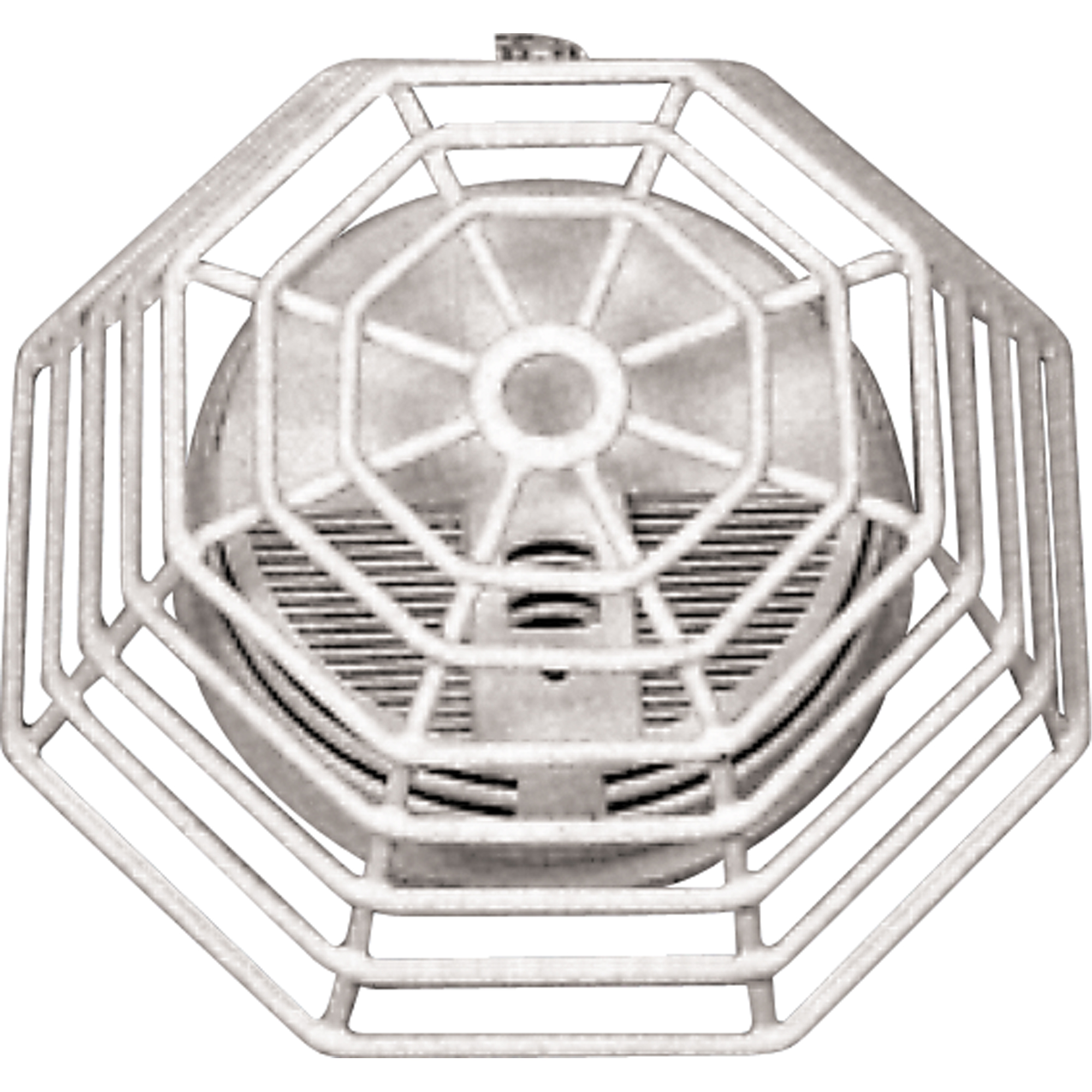 Grille de protection pour détecteur de fumée