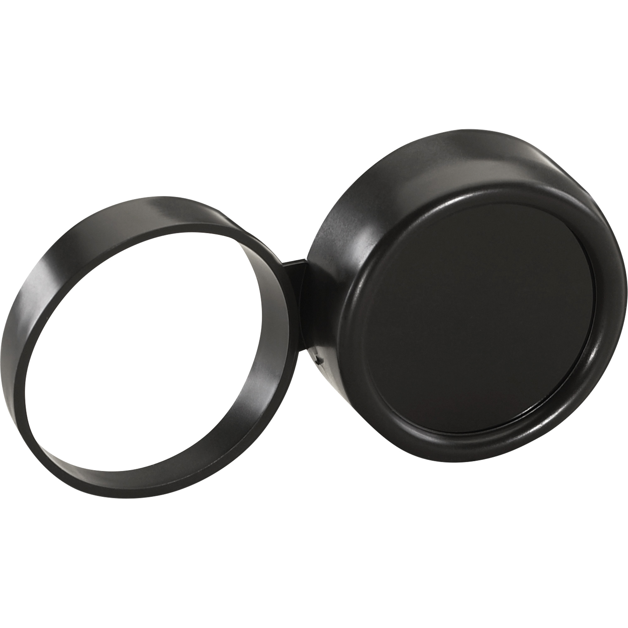 Filtre infrarouge relevable pour lampe de poche