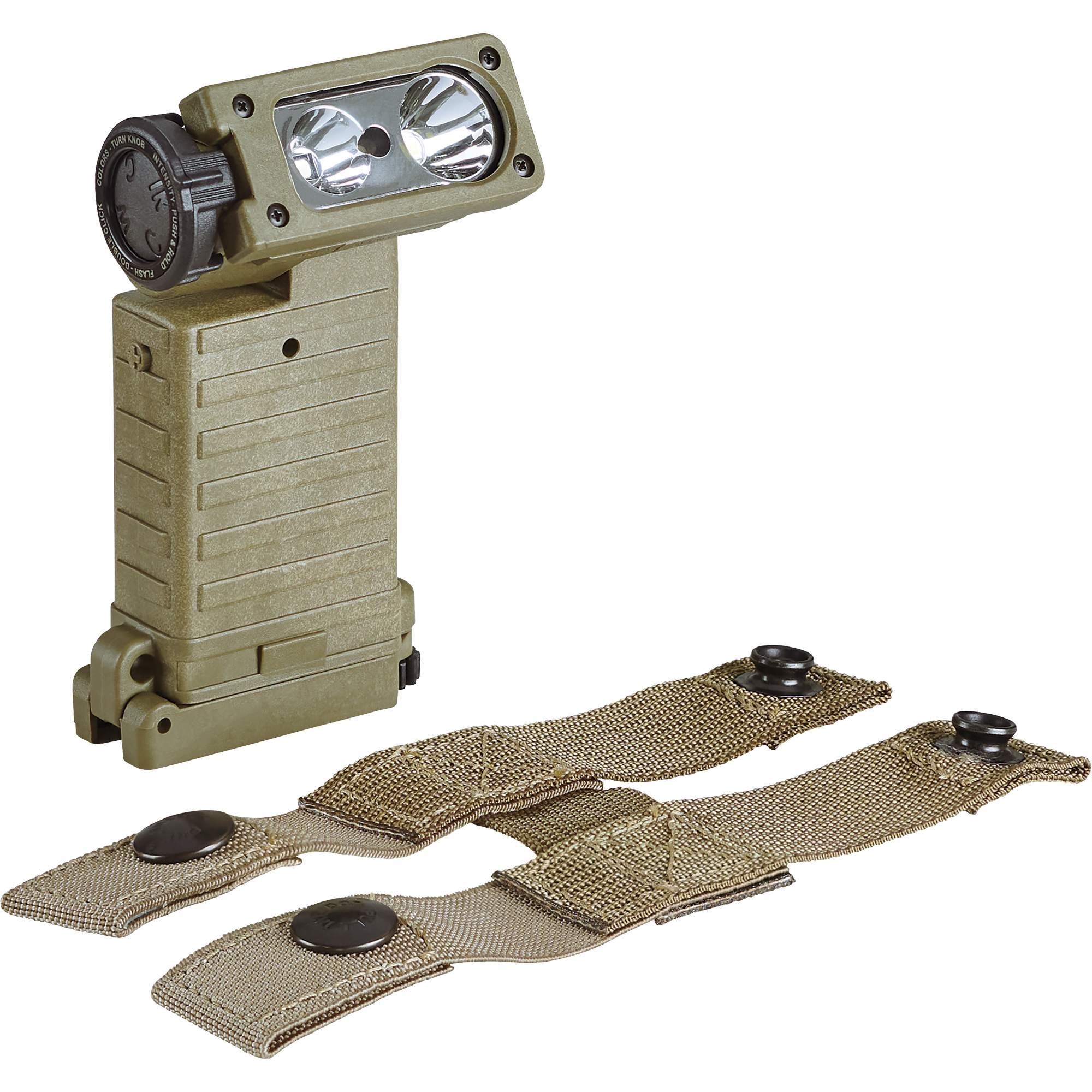 Lampe d'aviation haute puissance à carburant multiple SidewinderMD X avec tête basculante, DEL, 275 lumens, Piles AA