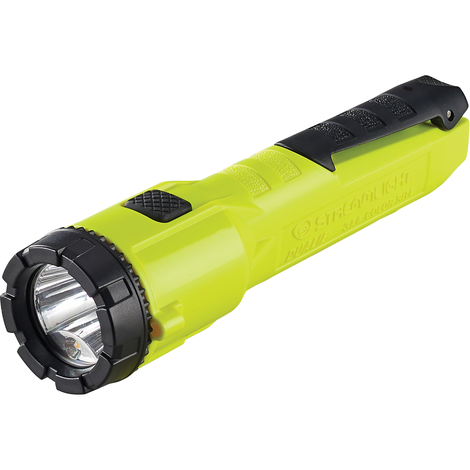 Lampe de poche à sécurité intrinsèque rechargeable DualieMD Color-RiteMD, DEL, 320 lumens, Piles AA