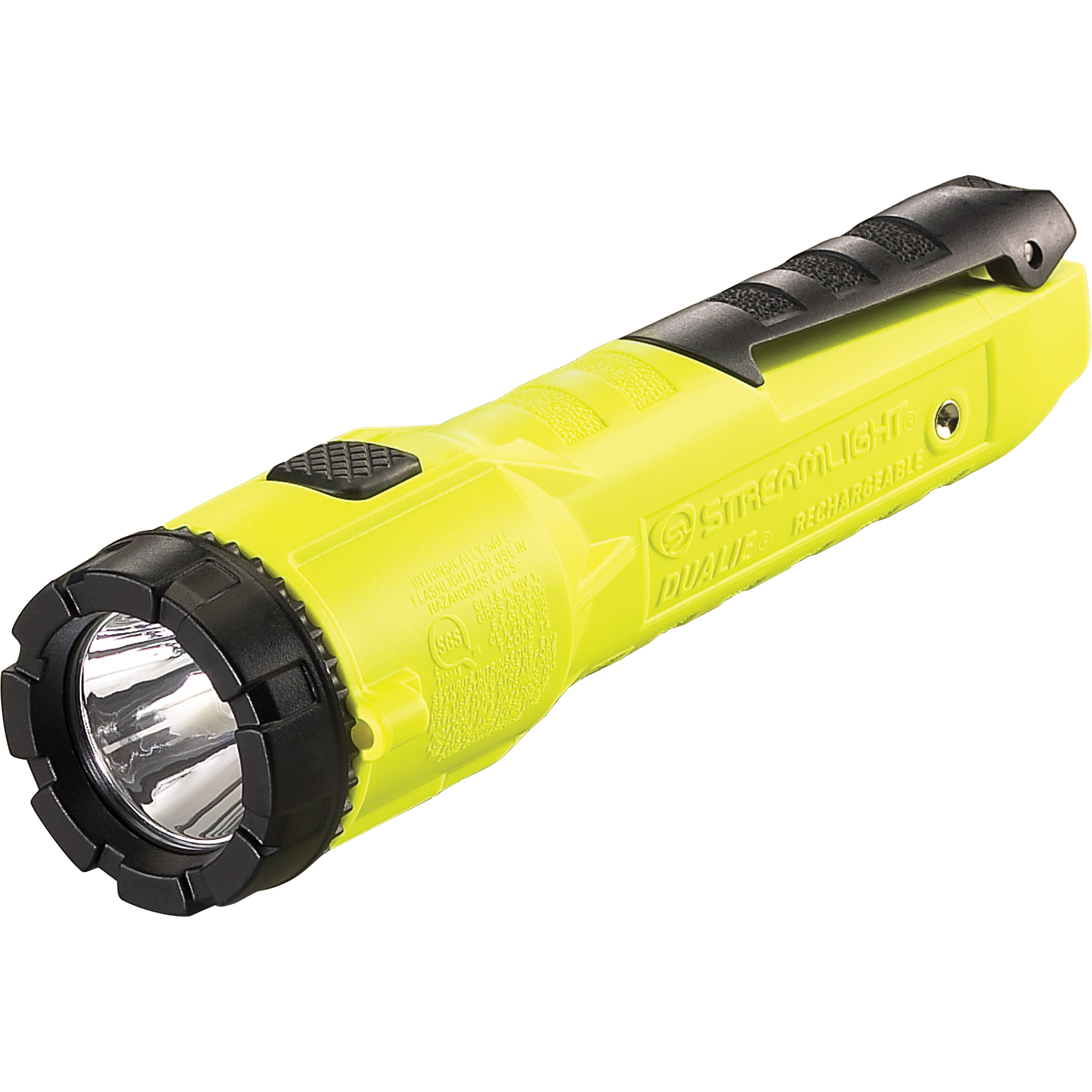 Lampe de poche à sécurité intrinsèque rechargeable DualieMD, DEL, 275 lumens, Piles Rechargeable