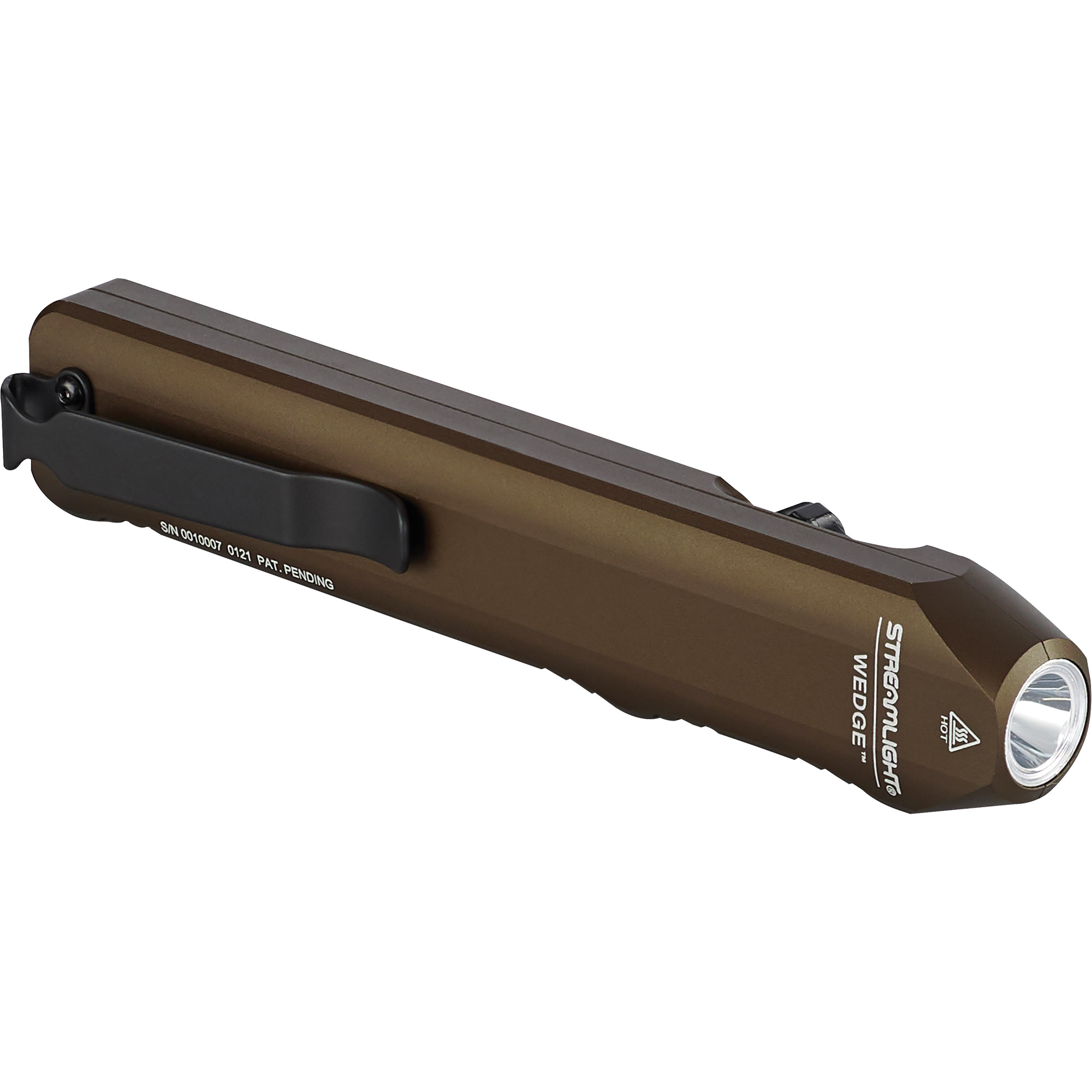Lampe de poche mince à usage quotidien WedgeMD, DEL, 1000 lumens, Piles Rechargeable