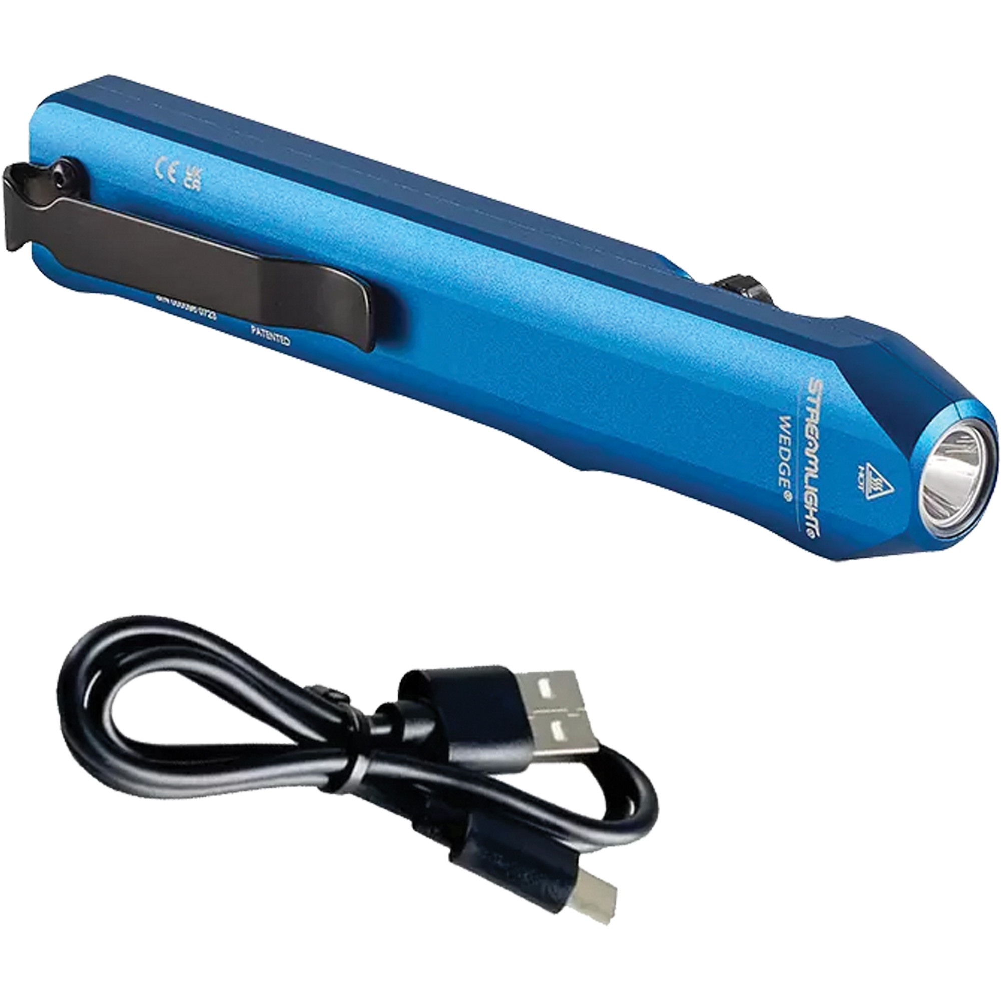 Lampe de poche mince à usage quotidien WedgeMD, DEL, 1000 lumens, Piles Rechargeable