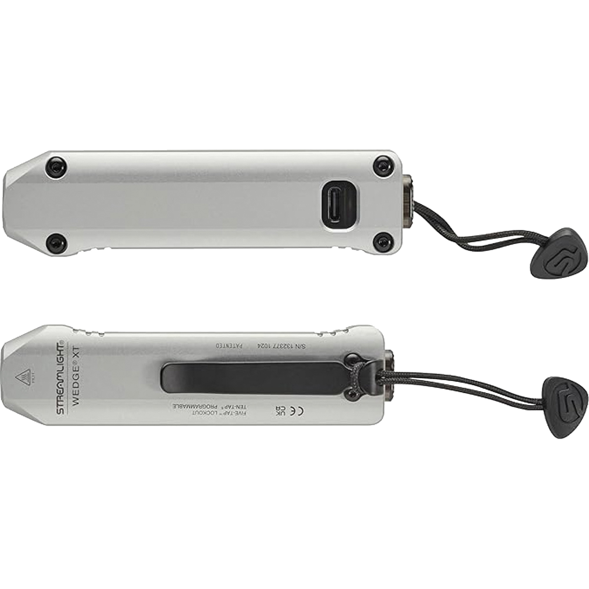 Lampe de poche mince à usage quotidien WedgeMD, DEL, 1000 lumens, Piles Rechargeable