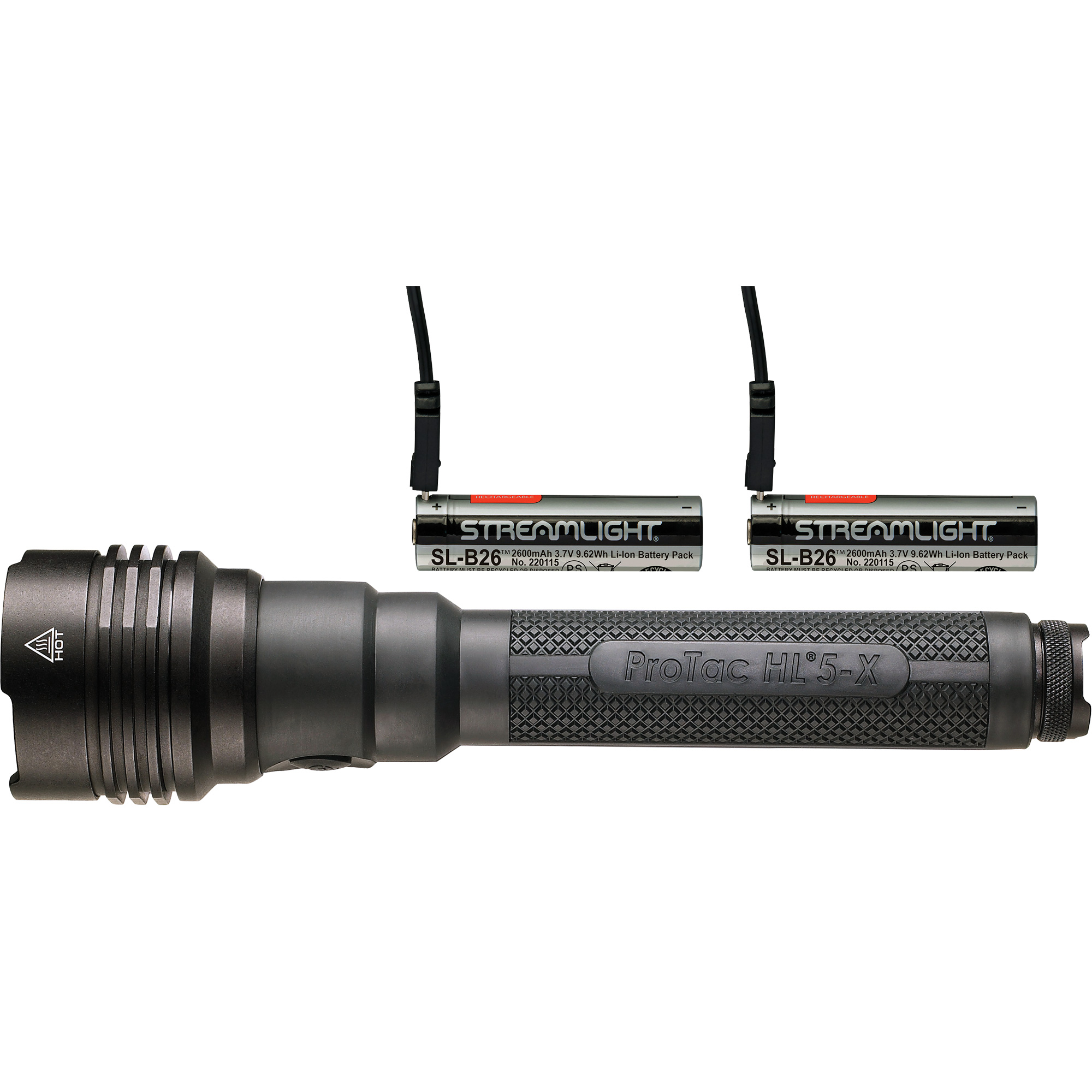 Lampe de poche ProTac HLMD 5-X USB, DEL, 3500 lumens, Piles Rechargeable/CR123A