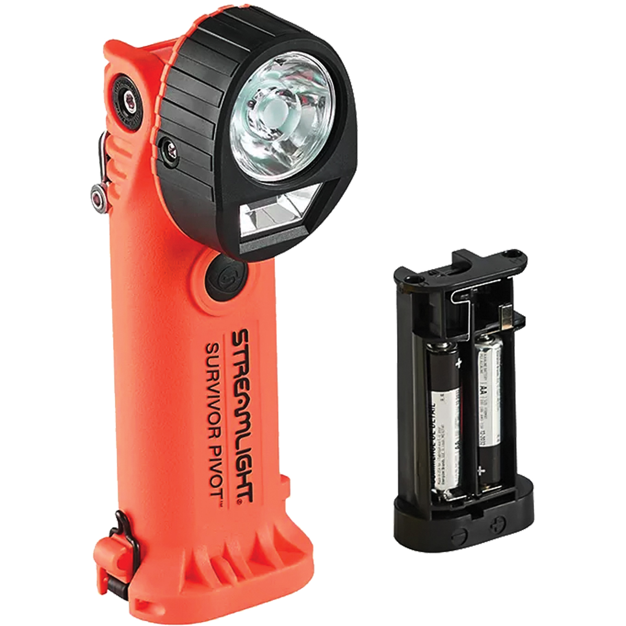 Lampe de poche Survivor PivotMD avec porte-pile, DEL, 325 lumens, Piles Rechargeable