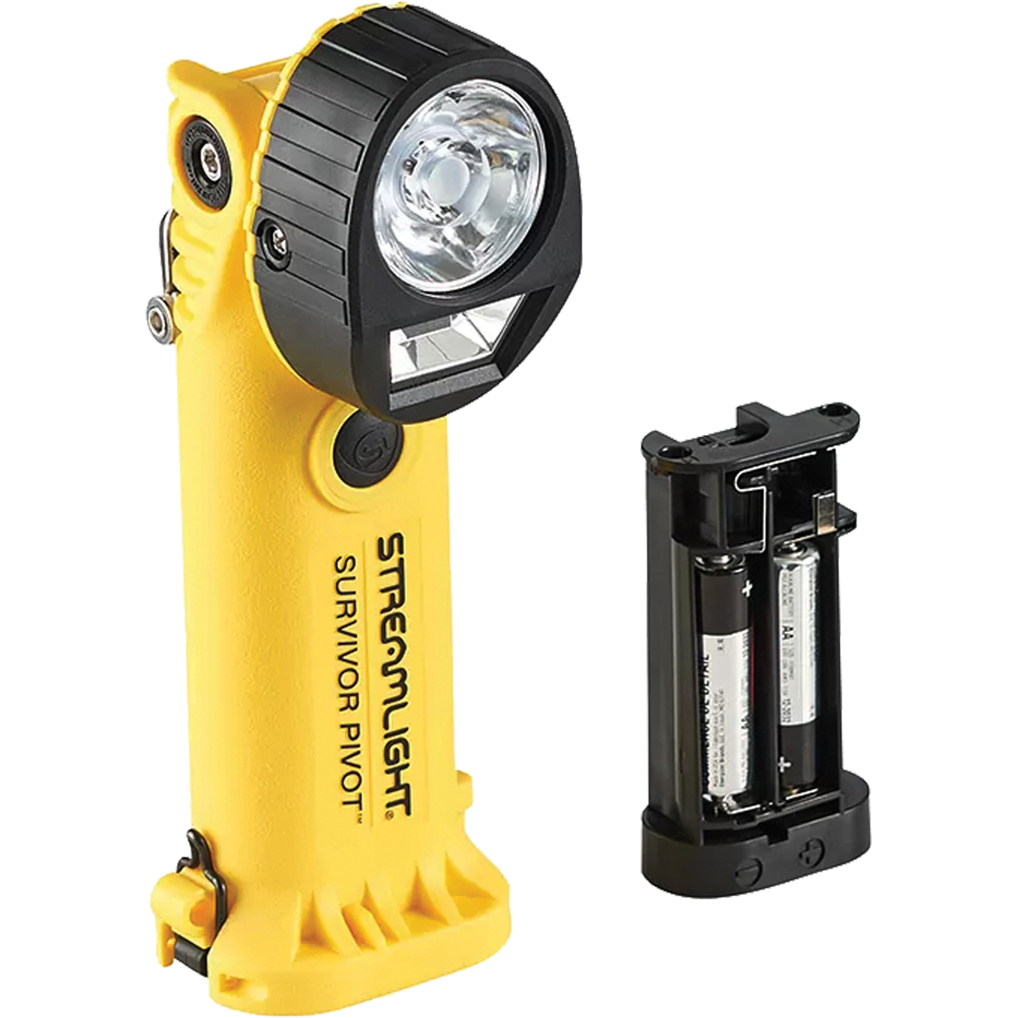 Lampe de poche Survivor PivotMD avec porte-pile, DEL, 325 lumens, Piles Rechargeable