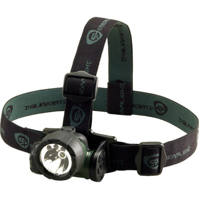 Lampe frontale Green TridentMD, DEL, 80 lumens, 5 hres de fonctionnement, piles AAA