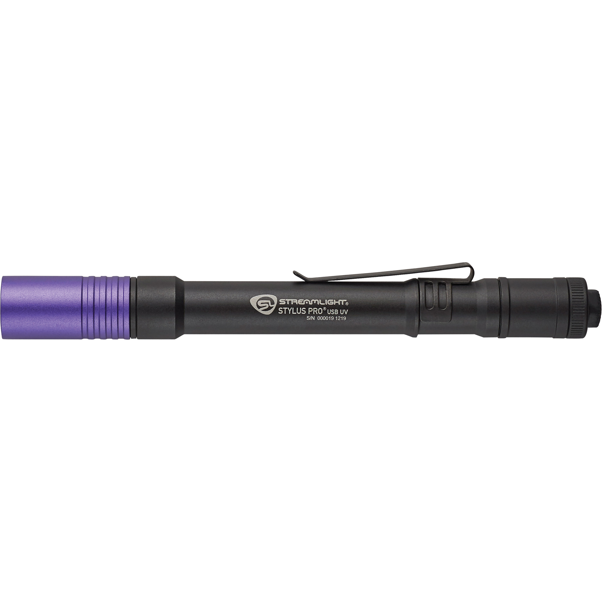 Lampe stylo UV avec port de recharge micro USB Stylus ProMD, DEL, Piles Rechargeable – Image 2