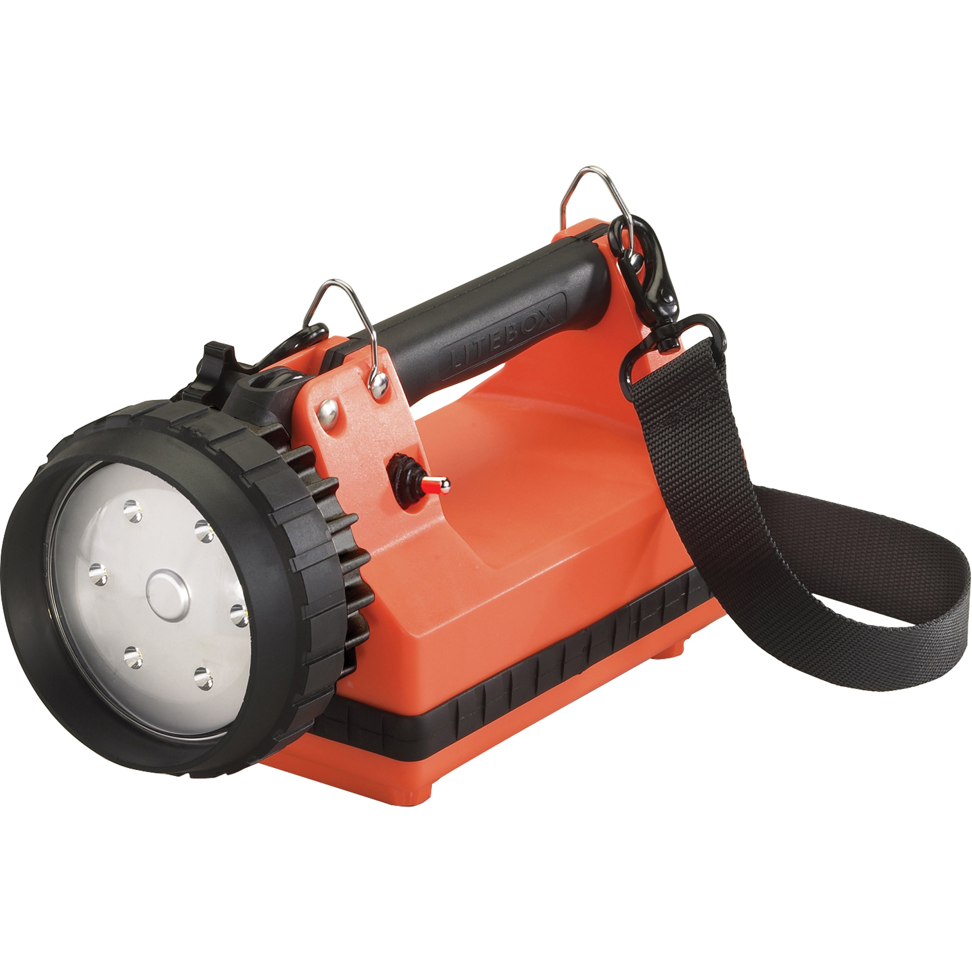 Lanterne avec système de montage pour véhicule E-FloodMD FireBoxMD, DEL, 615 lumens, 8 hres de fonctionnement, piles Rechargeable, Compris