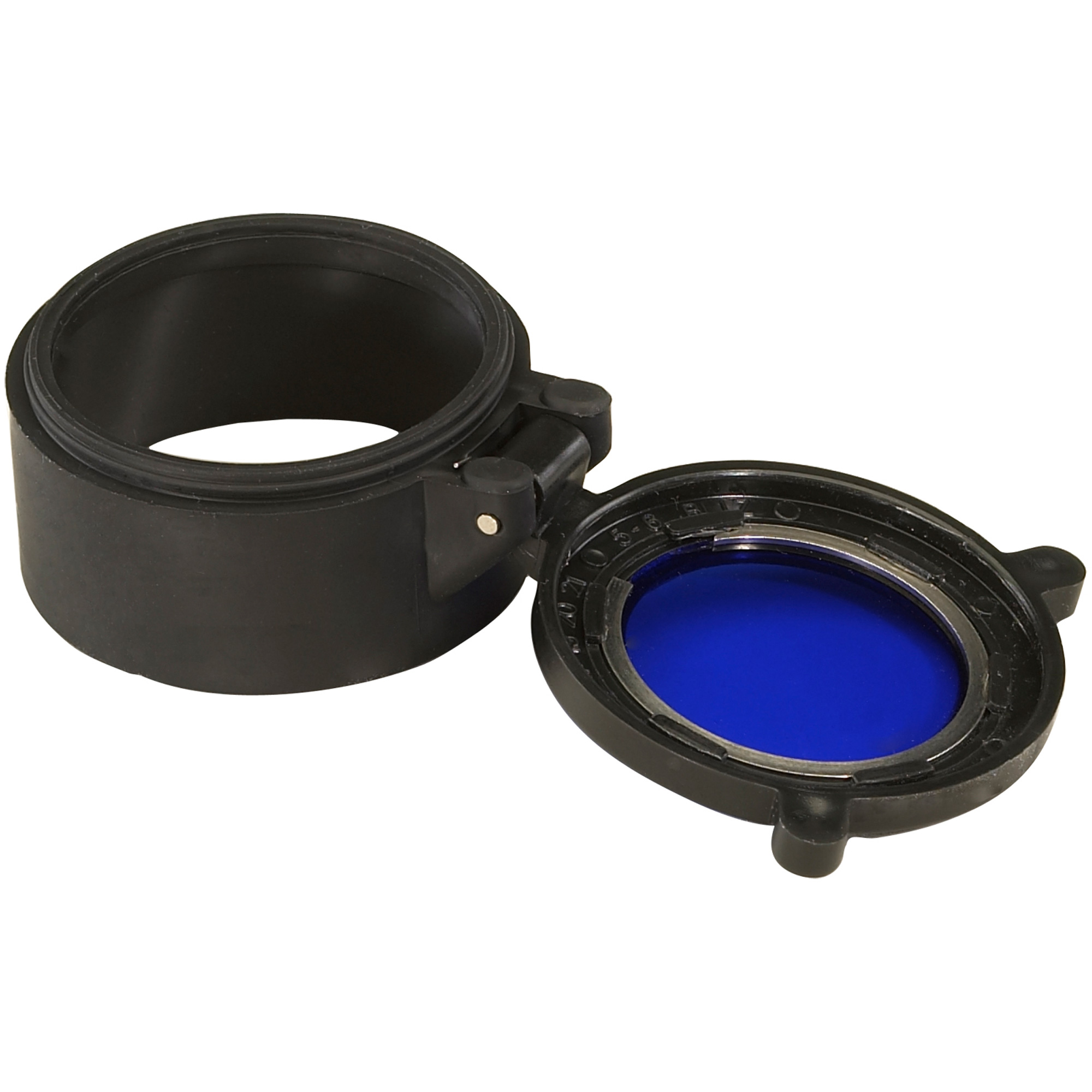 Lentille bleue relevable pour lampe de poche StingerMD