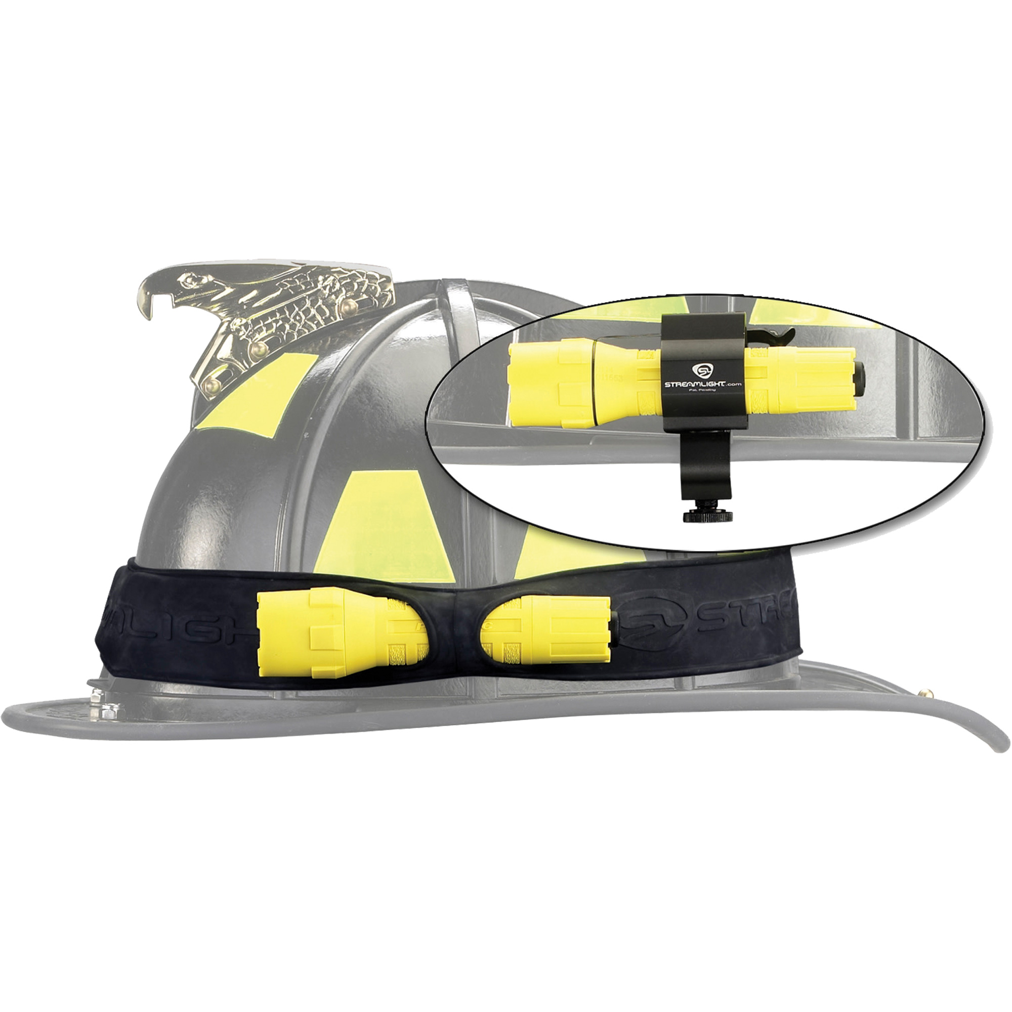 Trousse de lampe de casque PolyTacMD, DEL, 600 lumens, Piles CR123A – Image 2