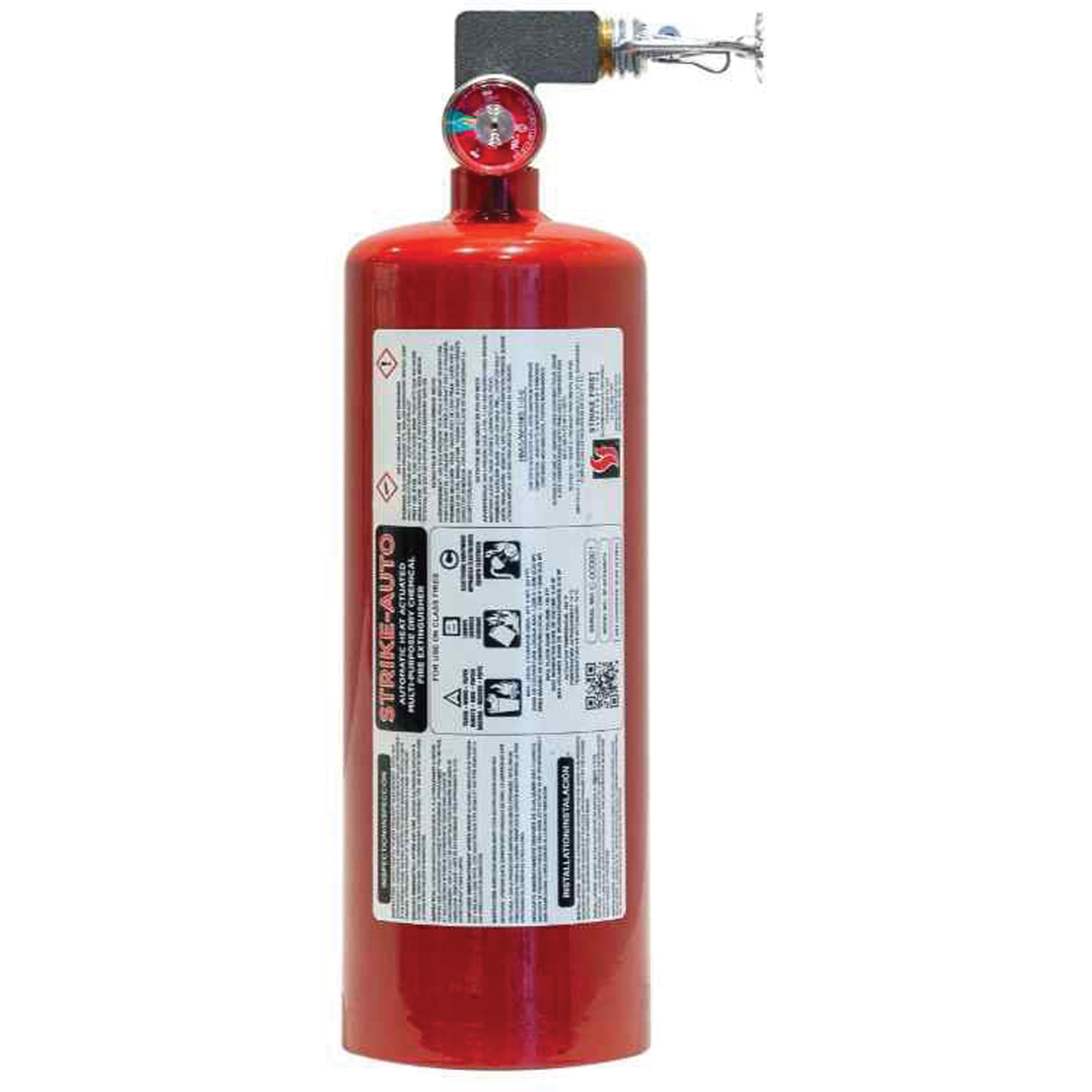 Extincteur automatique polyvalent actionné par la chaleur avec support horizontal, ABC, Capacité 18,9 L