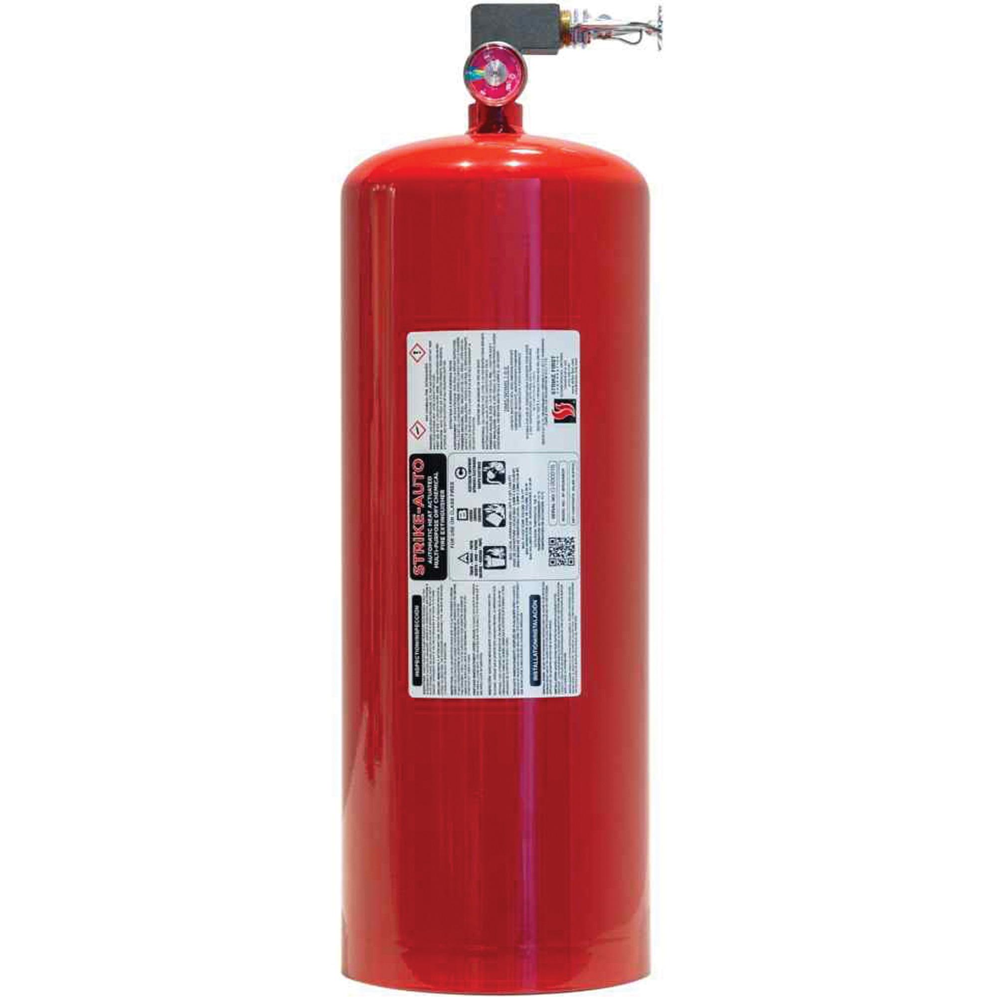 Extincteur automatique polyvalent actionné par la chaleur avec support horizontal, ABC, Capacité 75,7 L