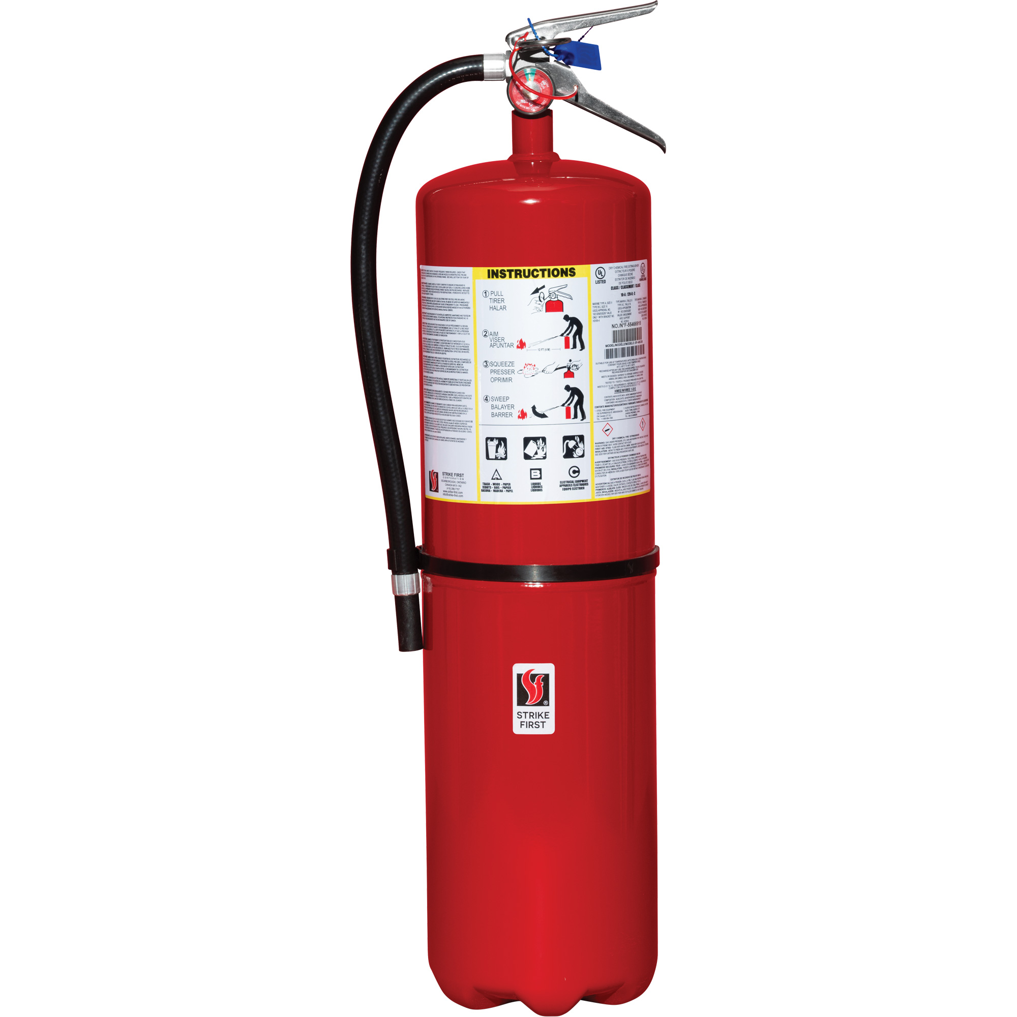 Extincteur d'incendie, ABC, Capacité 30 lb