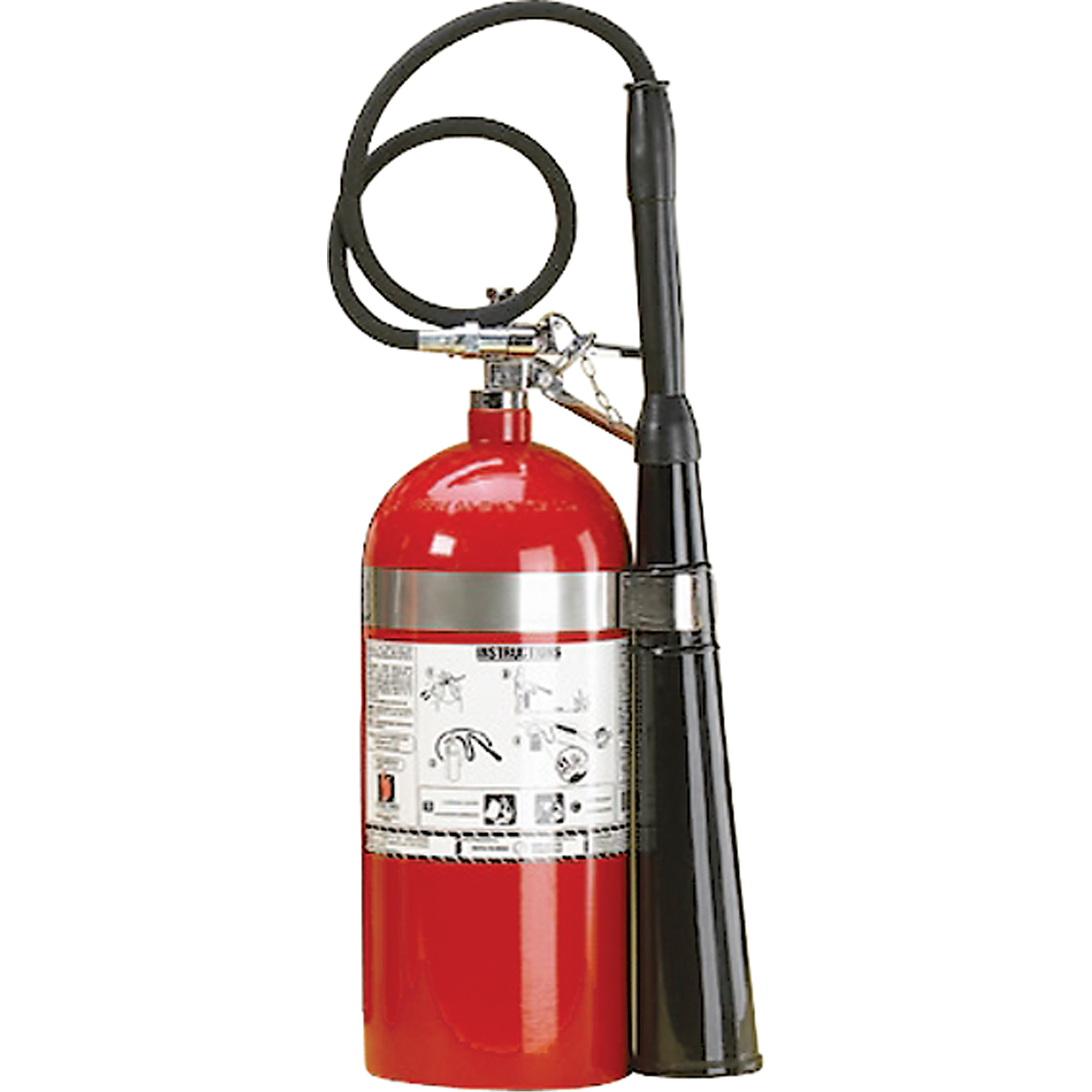 Extincteurs au dioxyde de carbone (CO2), cylindre en aluminium, BC, Capacité 10 lb