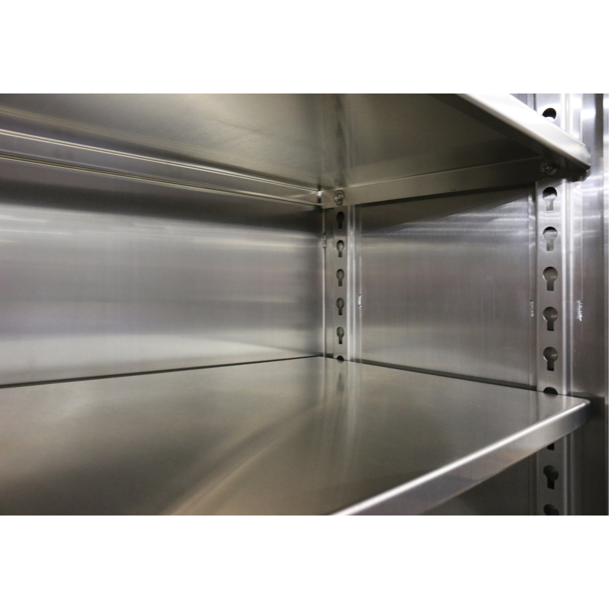 Tablette supplémentaire pour armoires très robustes, 36" x 24", Capacité de 1900 lb, Acier inoxydable, Gris