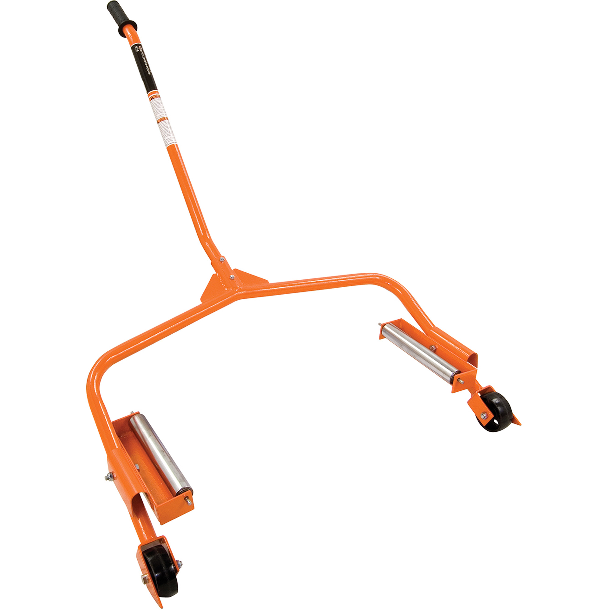 624A Chariots porte - Roues de camions, Capacité de 450 lb, Cadre en Acier, 48" h