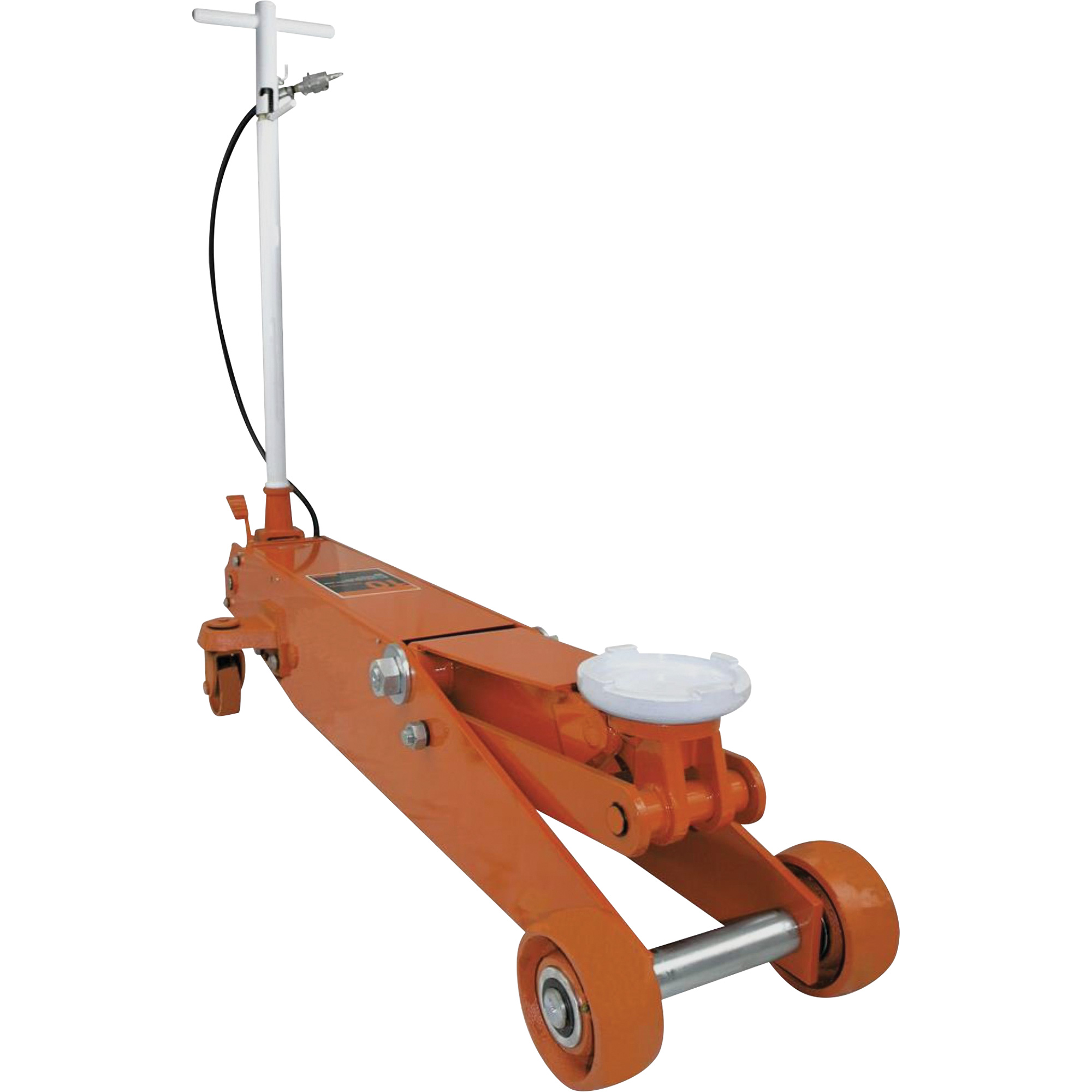 Crics de garage long châssis — pneumatique, 10 tonne(s) Capacité, Hydraulique à main