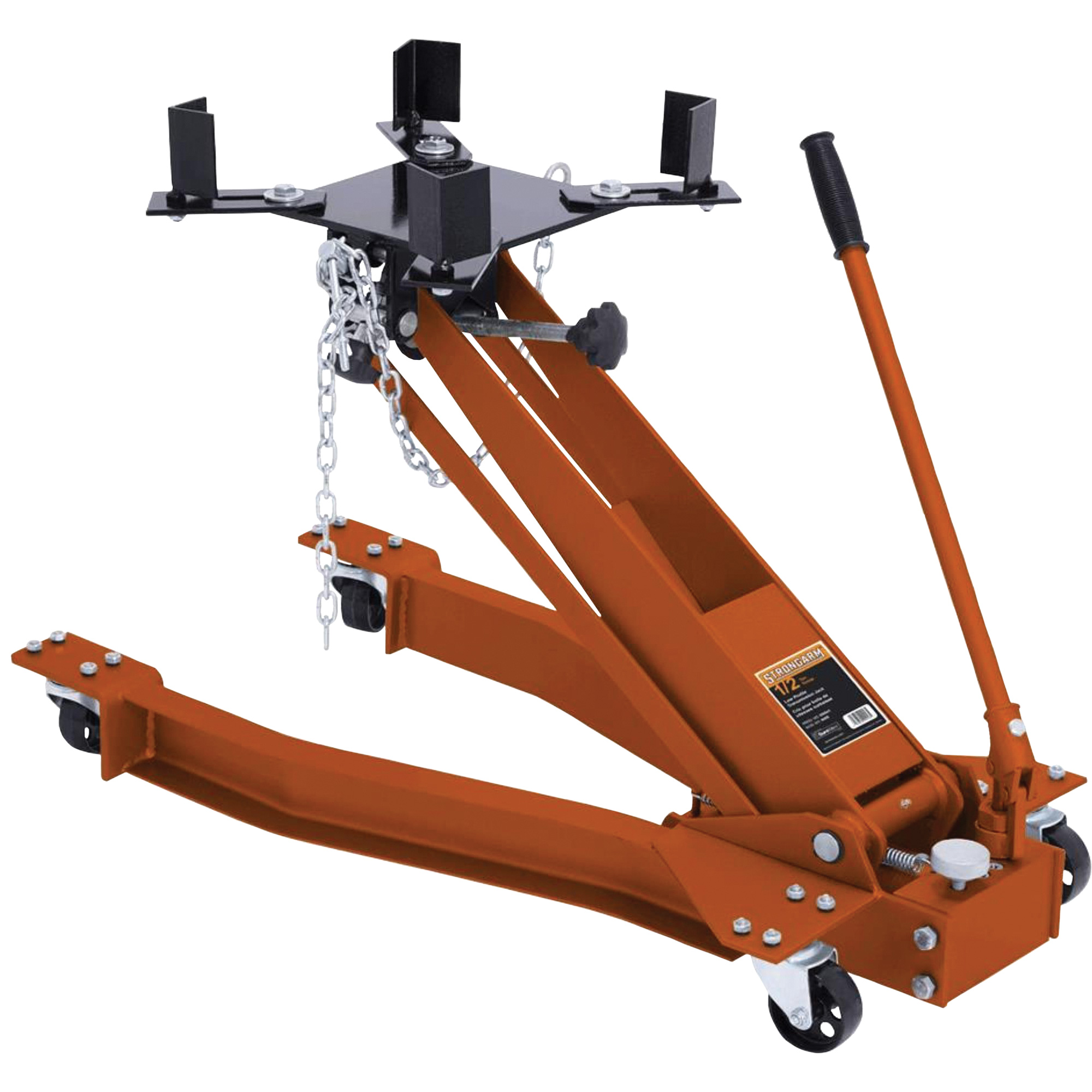 Crics pour transmission à usage lourd — profil bas, Cap. de levage 0,5 tonne(s)