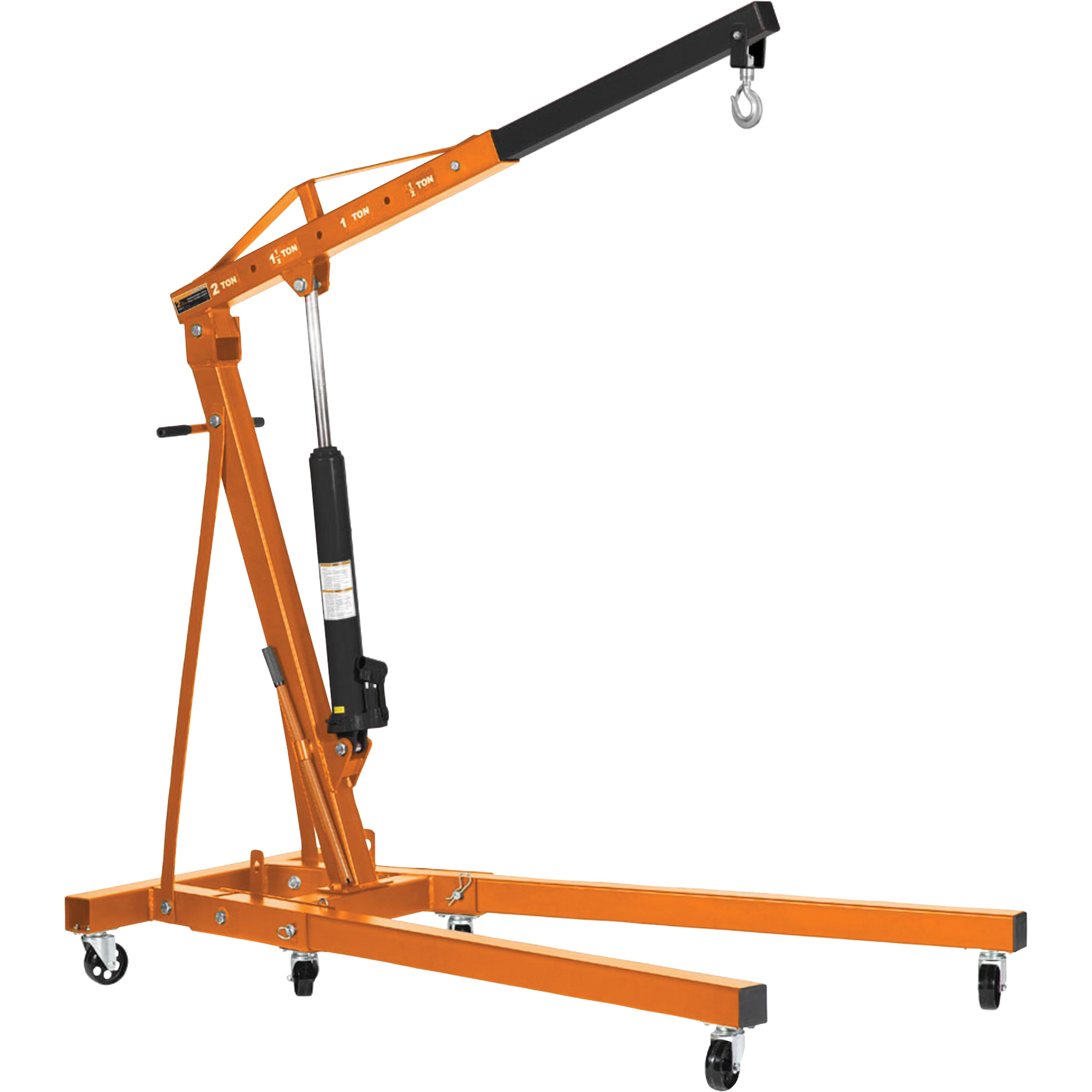Grue escamotable pour moteur — Strongarm
