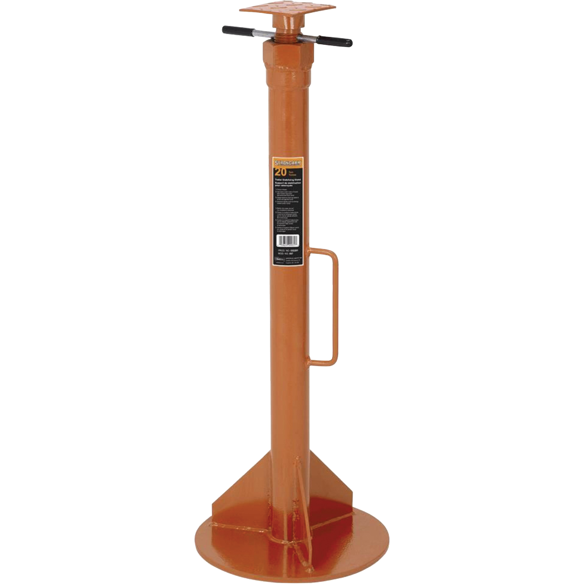 Supports stabilisateurs pour remorque, Cap. de levage 20 tonnes