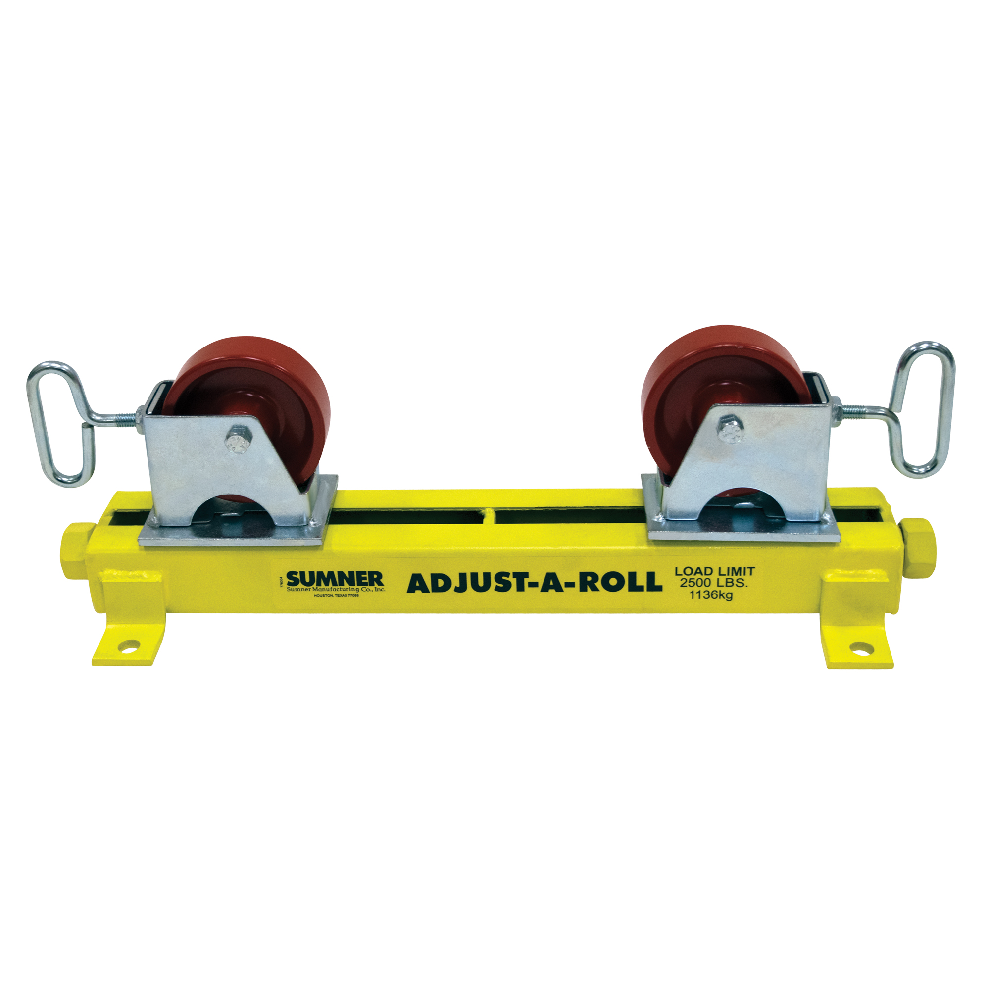 Support Adjust-A-RollsMD, Capacité de chargement 1000 lb, Capacité max. de tuyau 36"