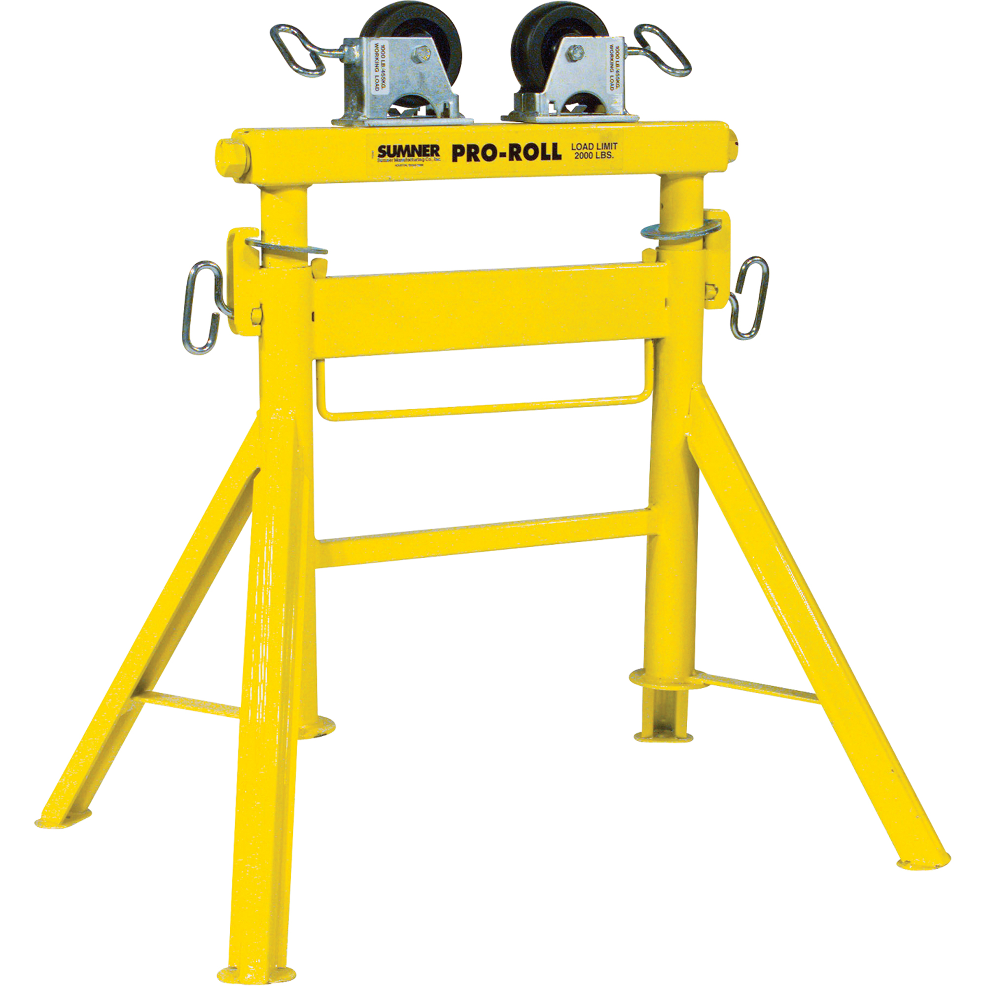 Support porte-tuyaux Pro RollMC, Capacité de chargement 1000 lb, Capacité max. de tuyau 36"