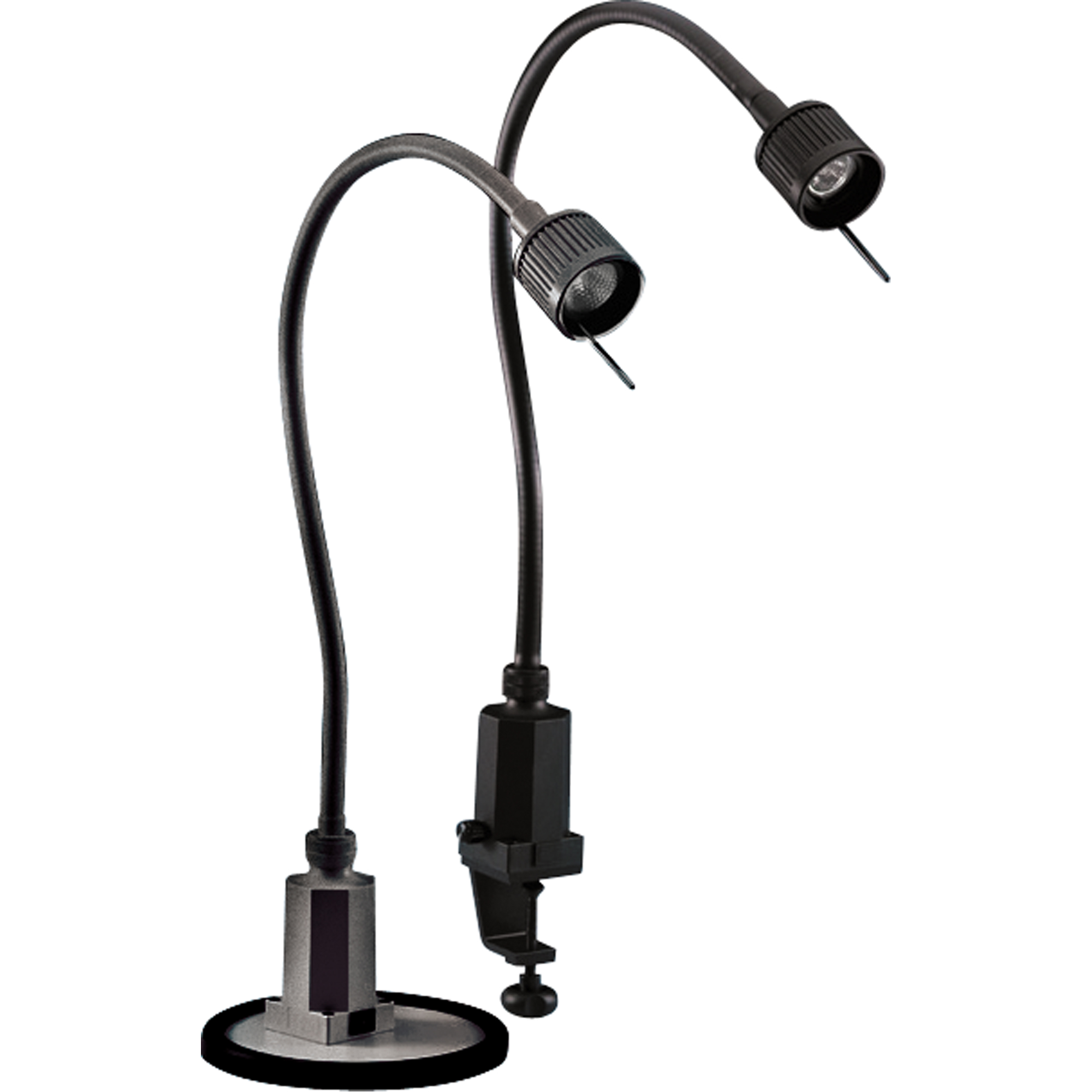 Lampes de travail halogènes Sunnex, 20 W, Col 20", Noir