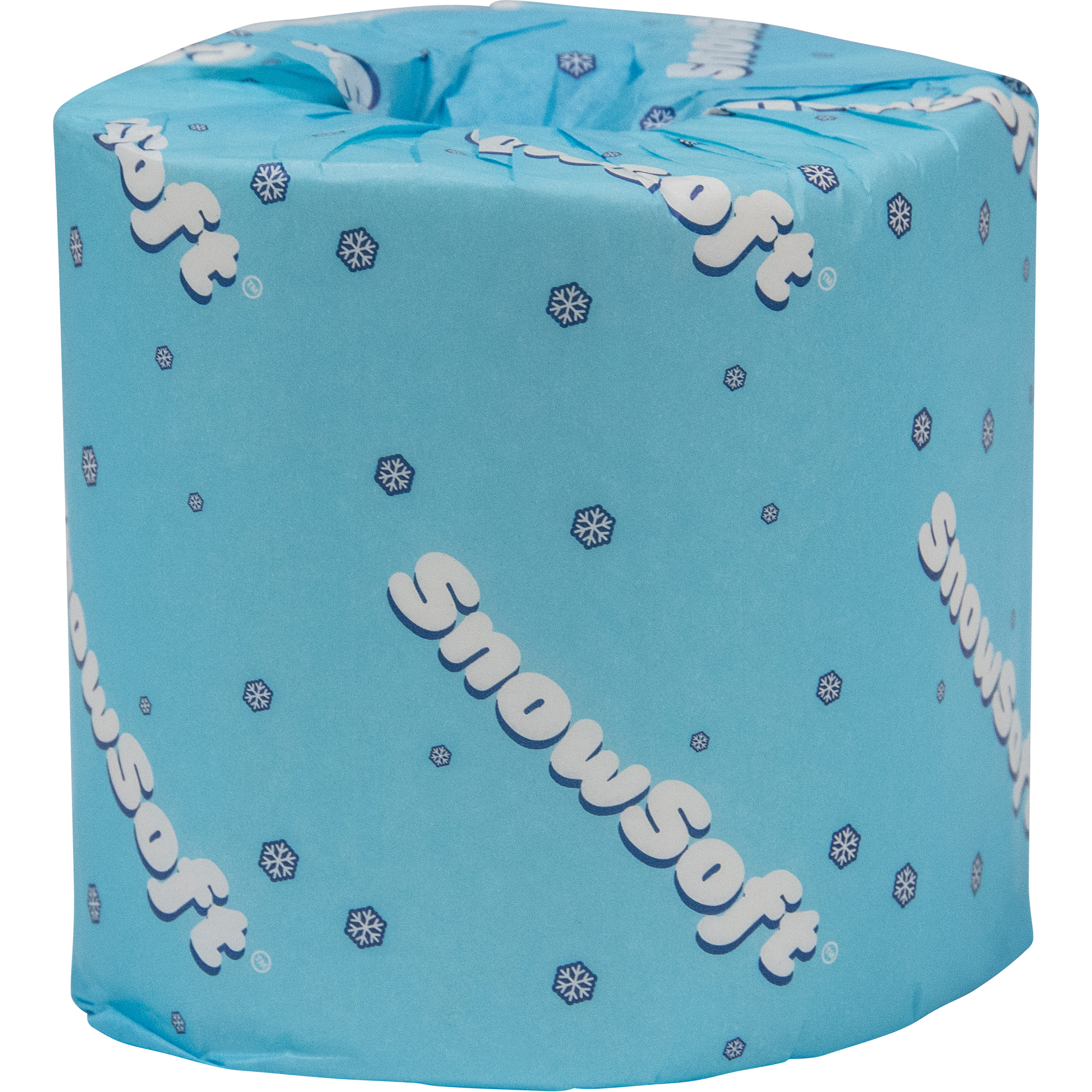 Papier hygiénique de première qualité Snow SoftMC, 2 Pli, 420 Feuilles/Rouleu, Longueur 122', Blanc
